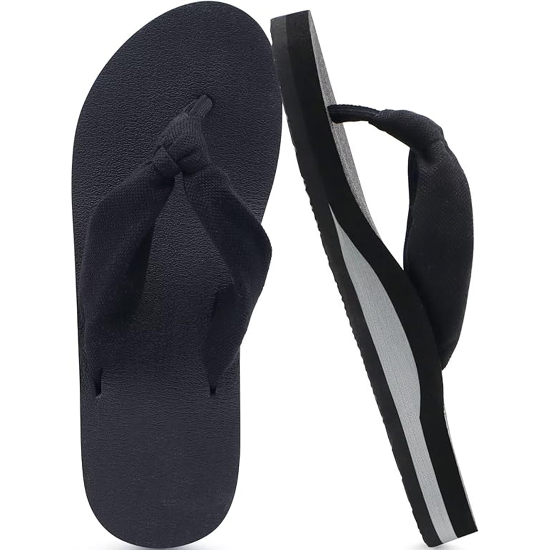 Women's Yoga Mat Leather Flip Flops 17