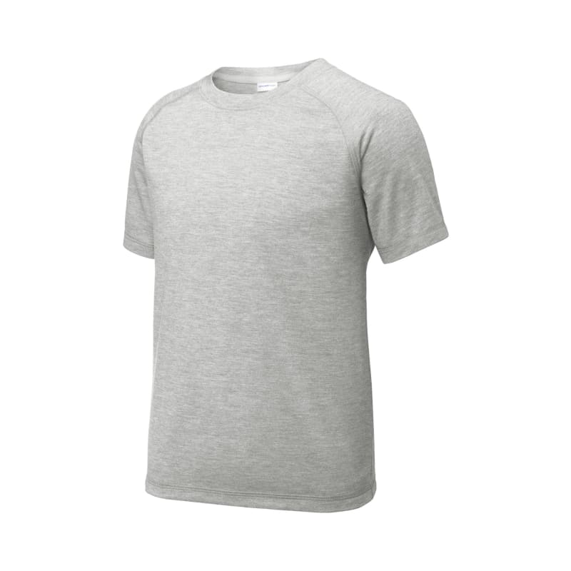 Sport-Tek Youth PosiCharge Tri-Blend Wicking Raglan Tee. 23