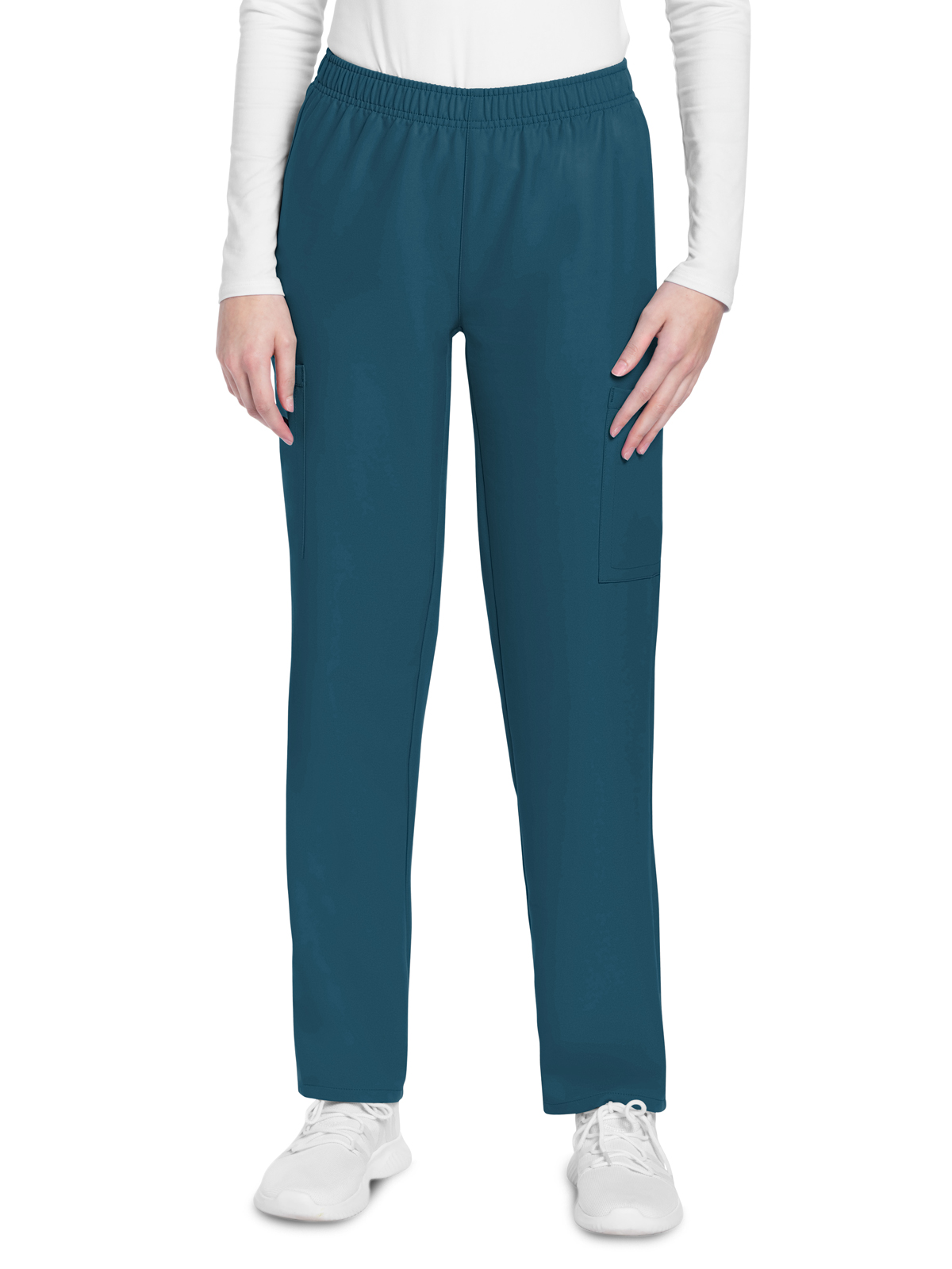 Cherokee - WW Originals Ultra - Women's 3-Pocket Mid Rise Cargo Pant