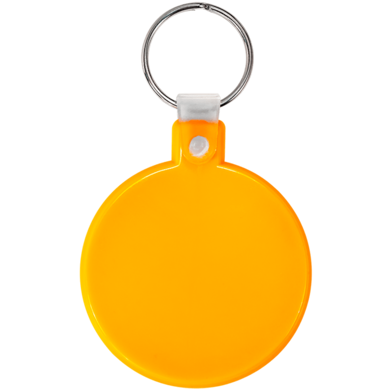Circle Soft Plastic Keychains 13