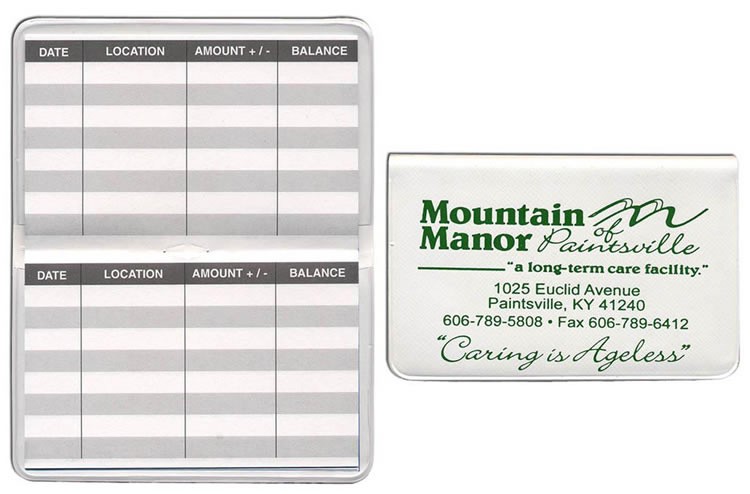 Bank Card Register Card 6