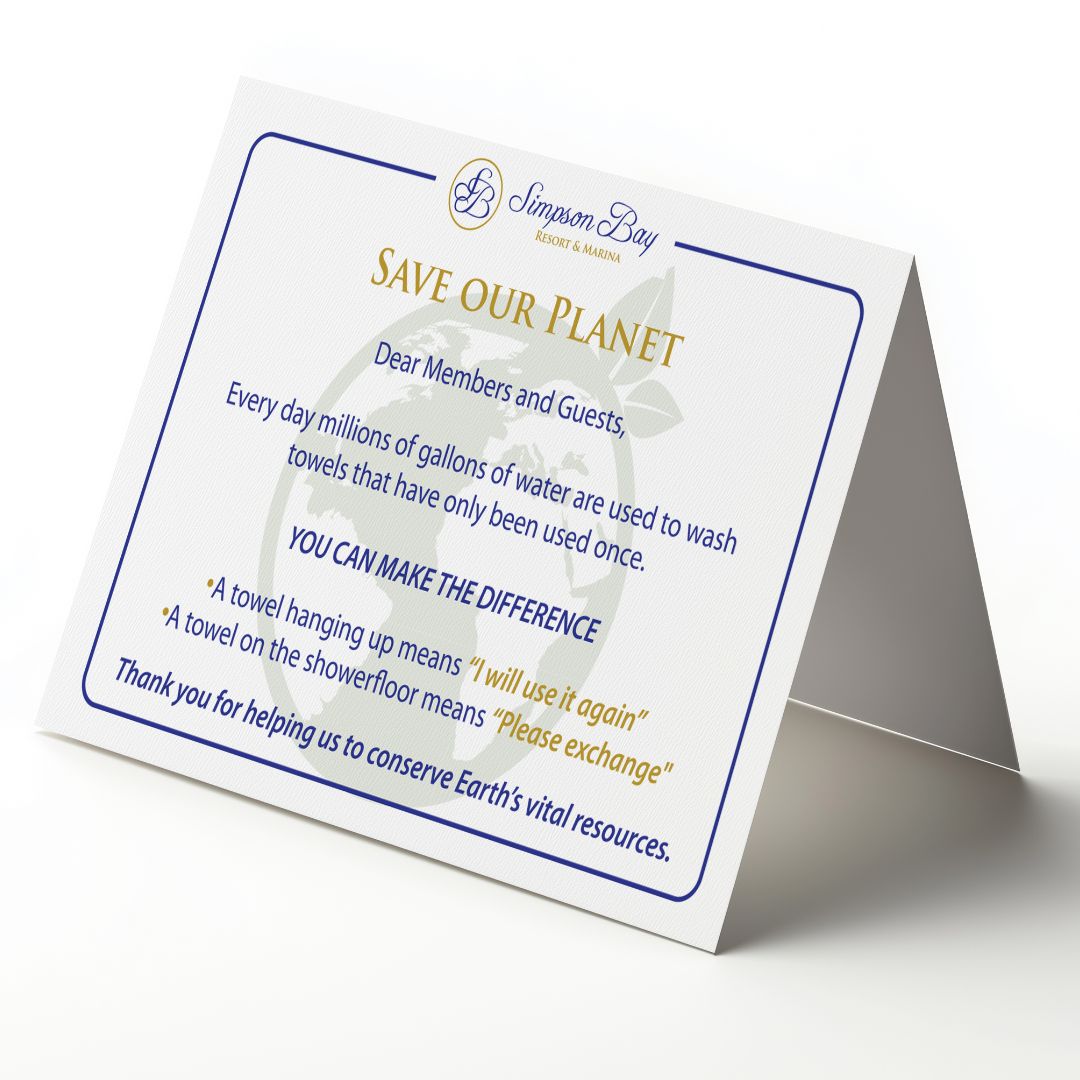 Tent Sign, 6" x 4" (Flat Size) 2