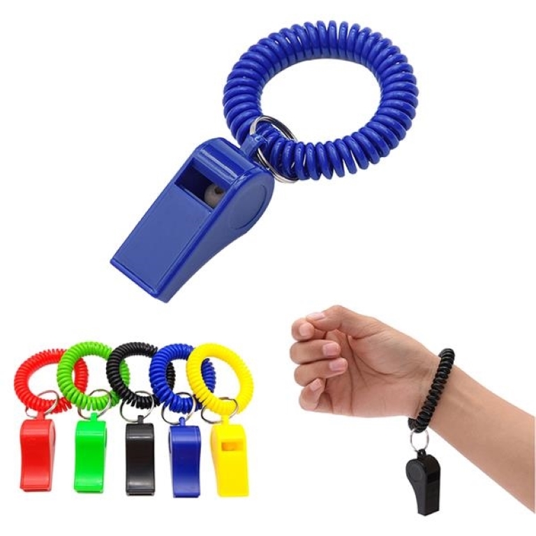 Spiral Bracelet And Keychain Whistle 1