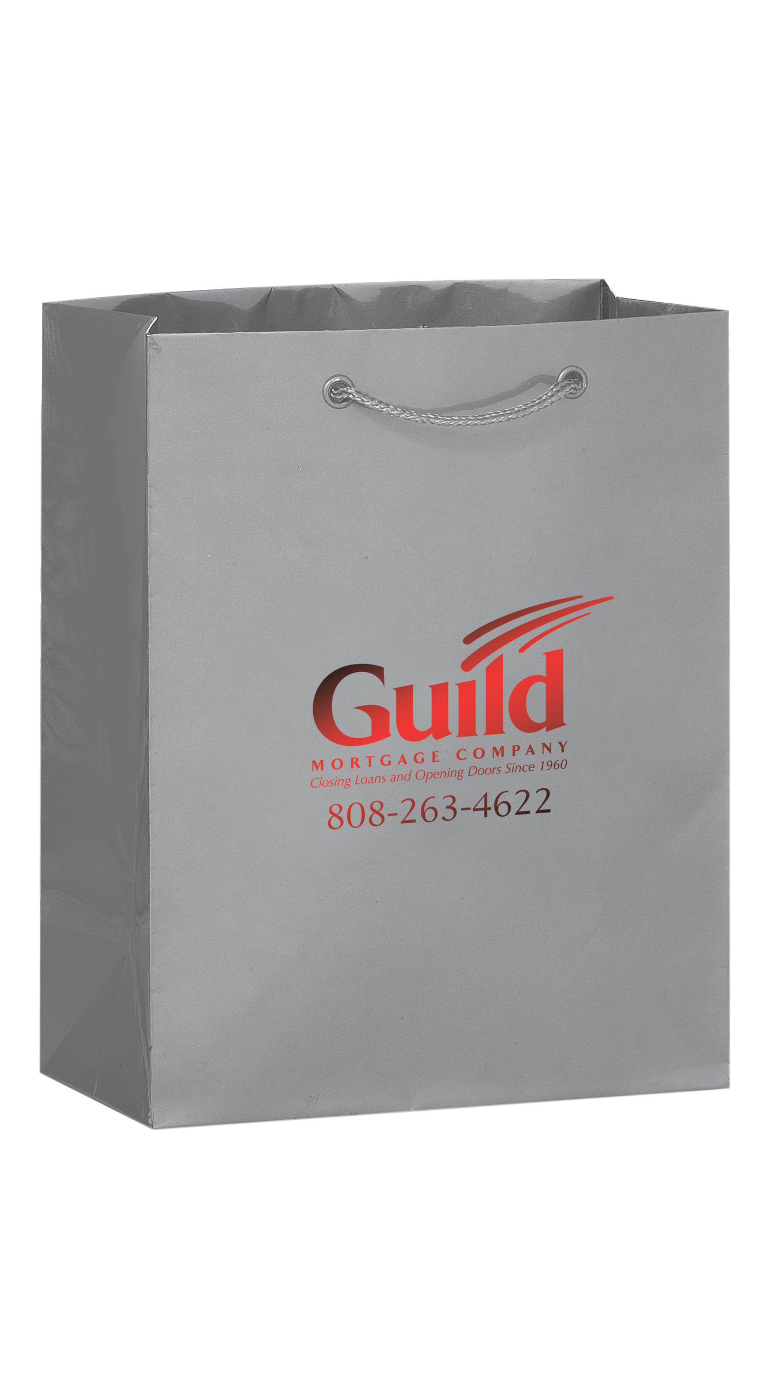 Matte Laminated Euro Tote Bags - Foil Stamped 5