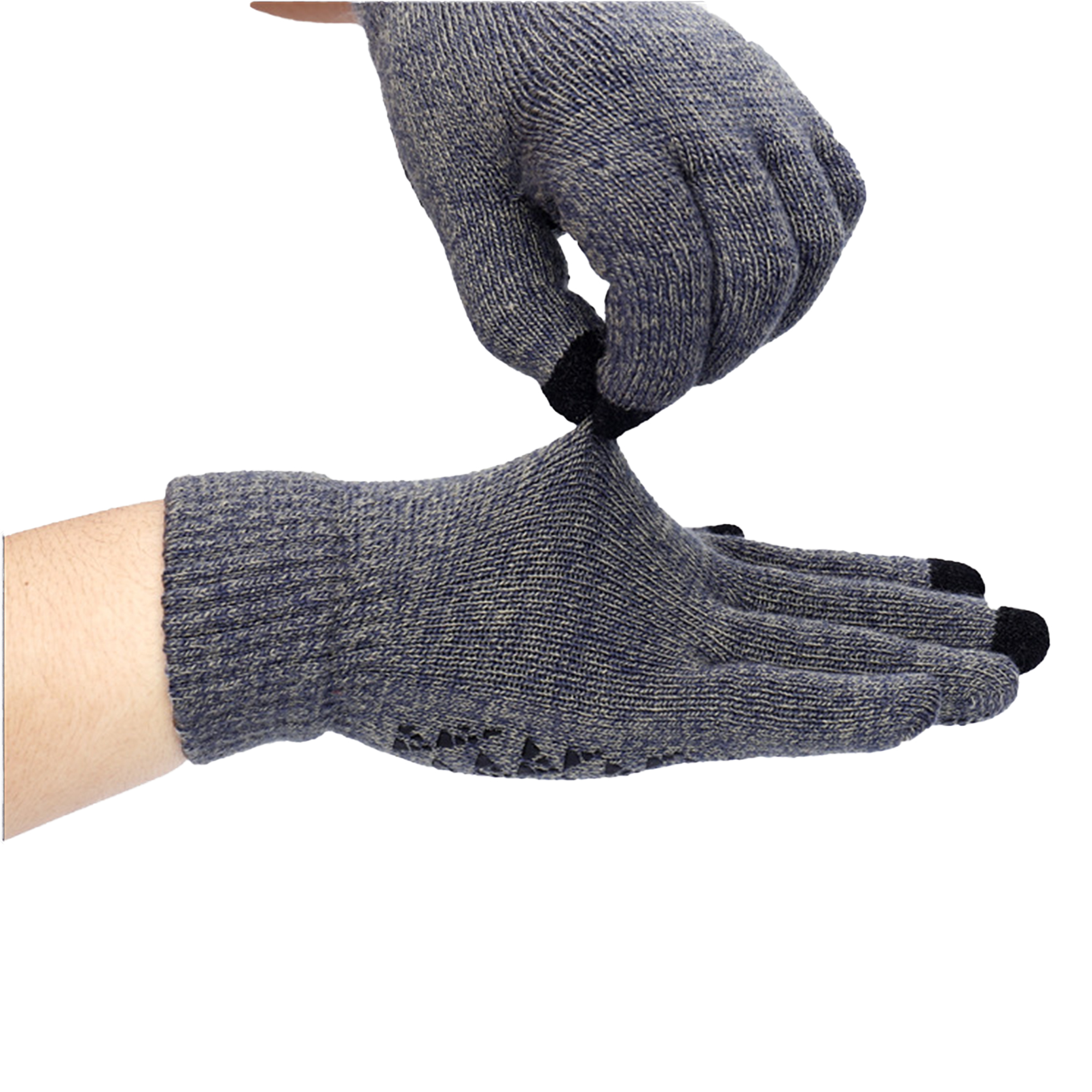 Acrylic Warm Knit Gloves With Touchscreen Fingertips 3