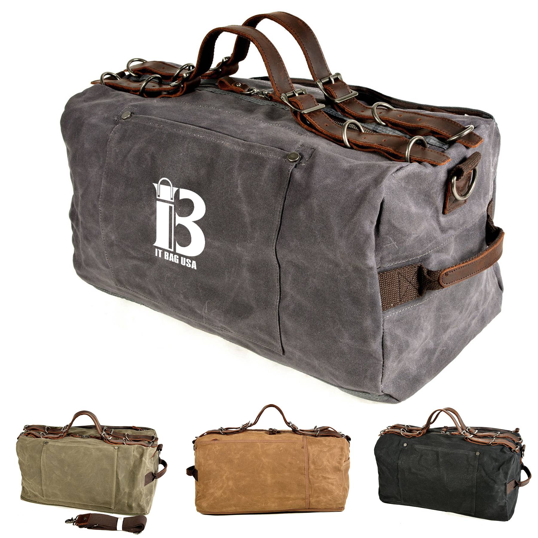 Canvas Waterproof Duffel Bag 1