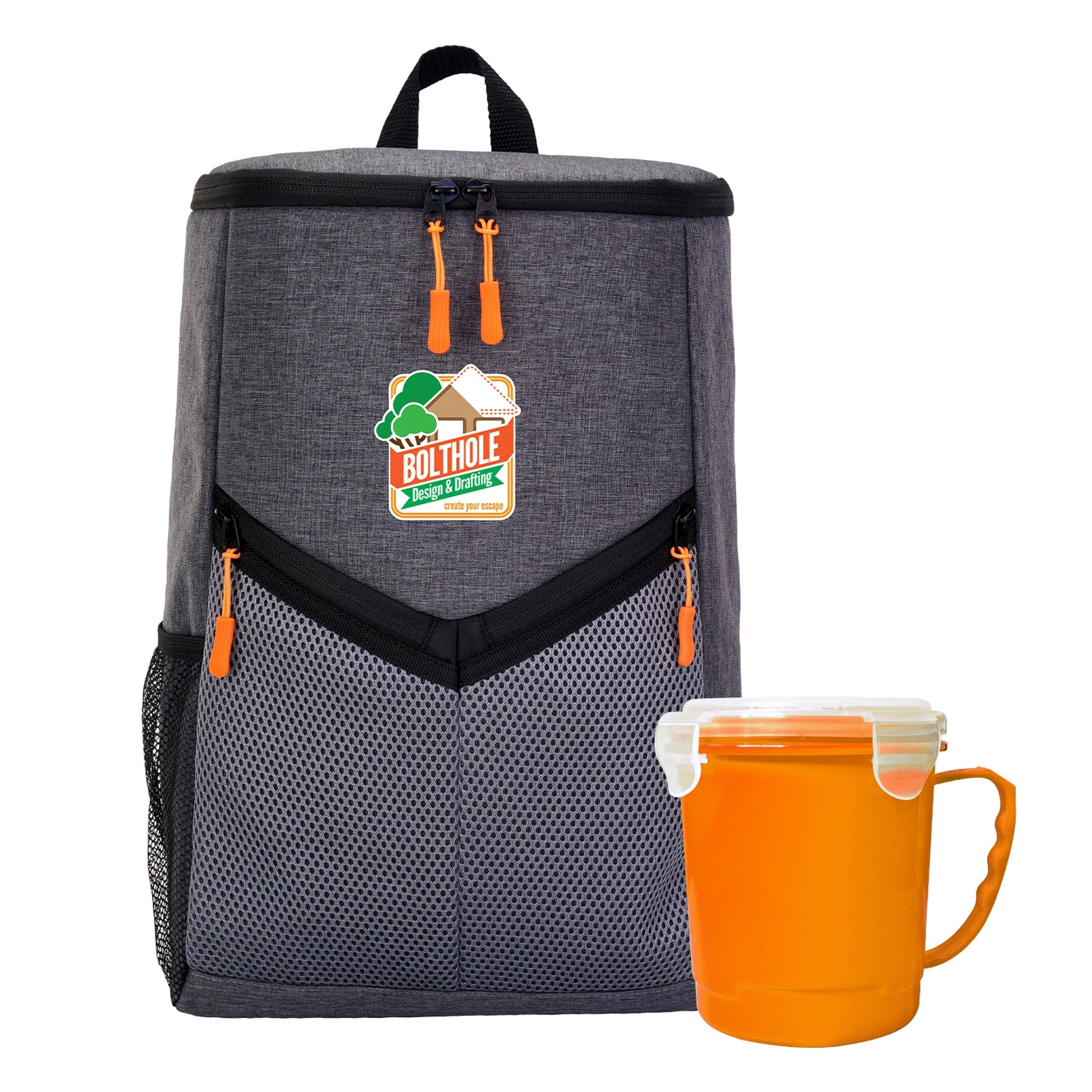 Victory Soup Backpack Cooler Set 9