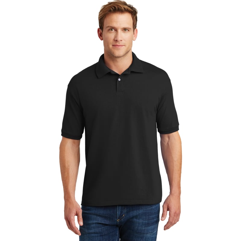 Hanes EcoSmart - 5.2-Ounce Jersey Knit Sport Shirt 39