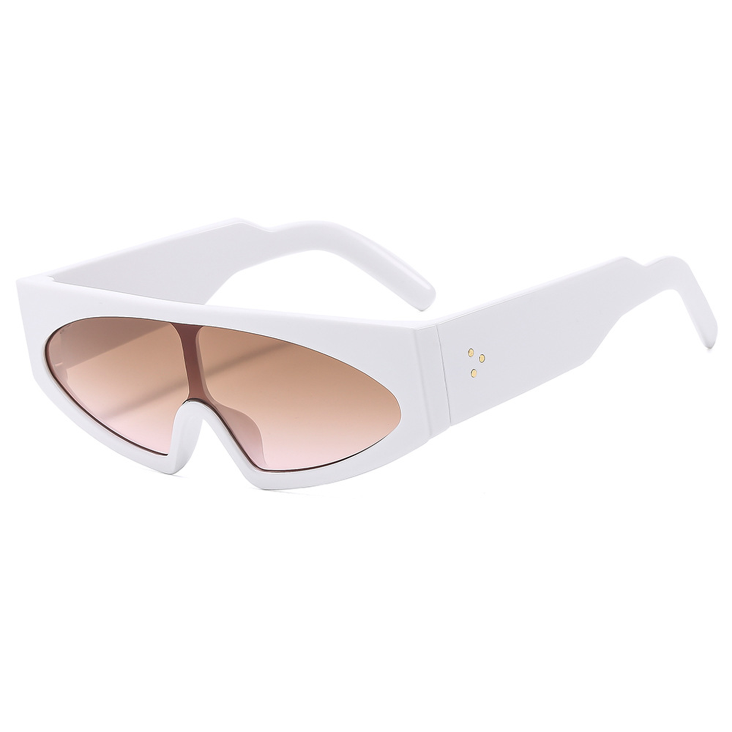 Fashion Retro One Piece Punk Sunglasses 5