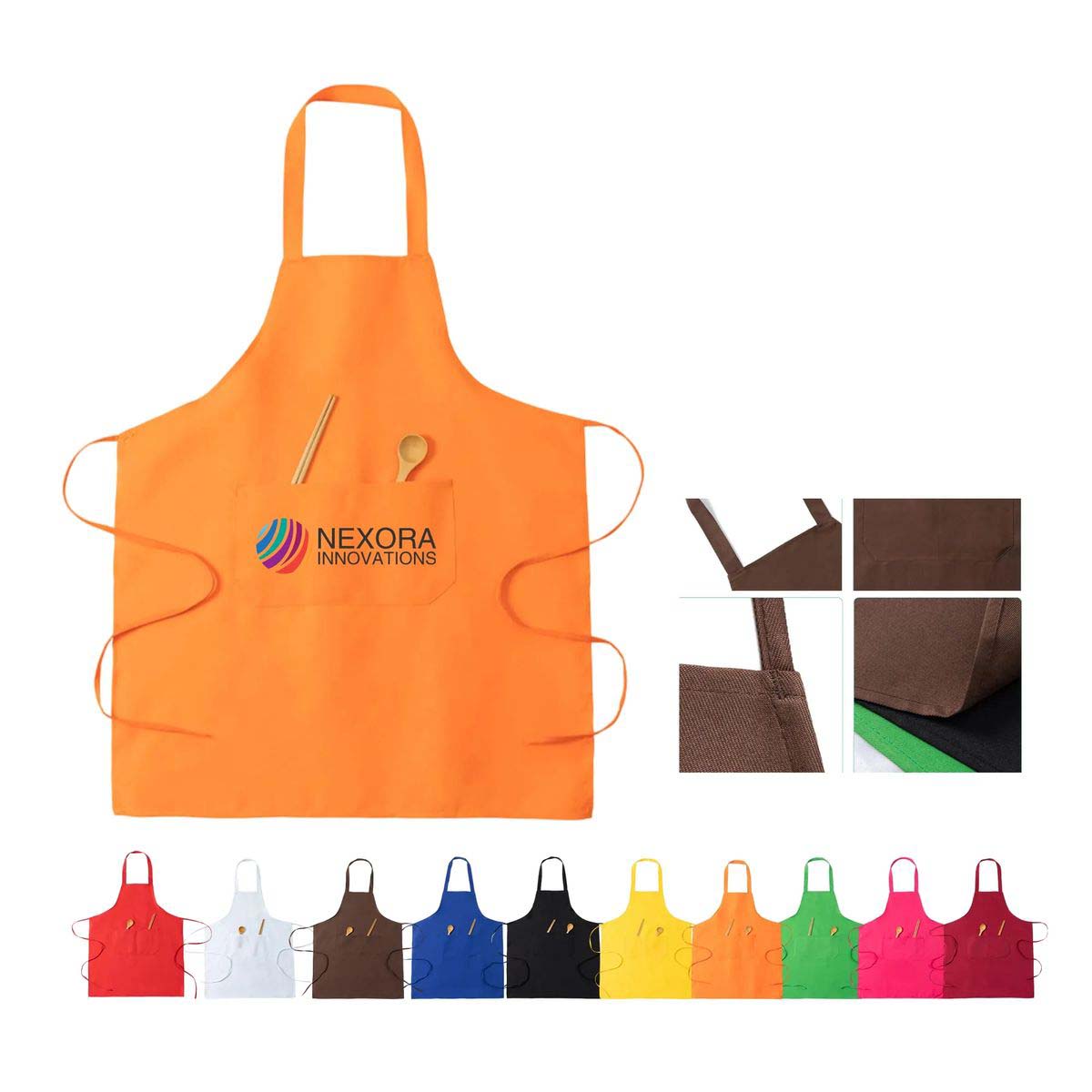 Durable Pocket Apron for Cooking Cleaning and Crafting 2