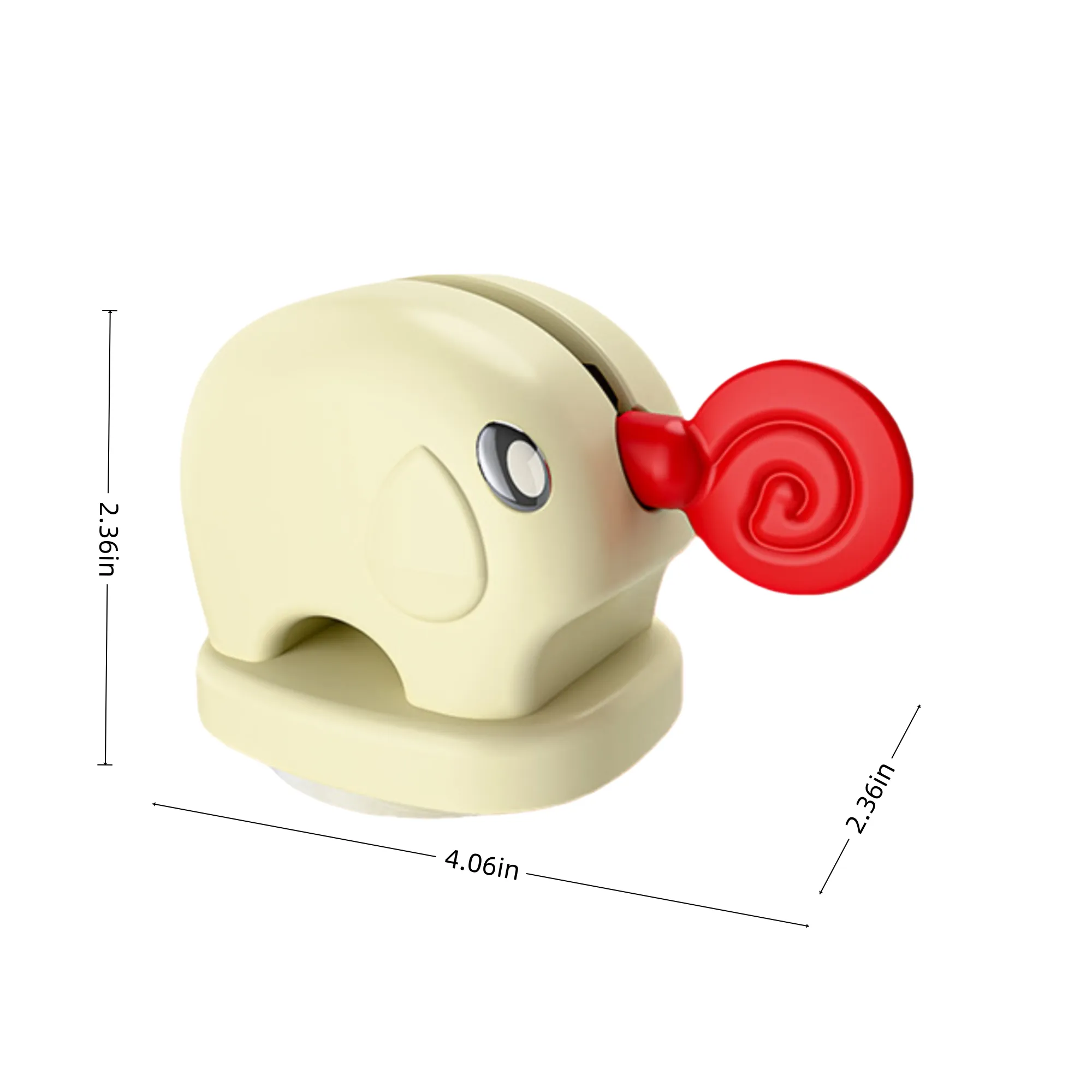 Little Elephant Suction Cup Toothpaste Squeezer 2