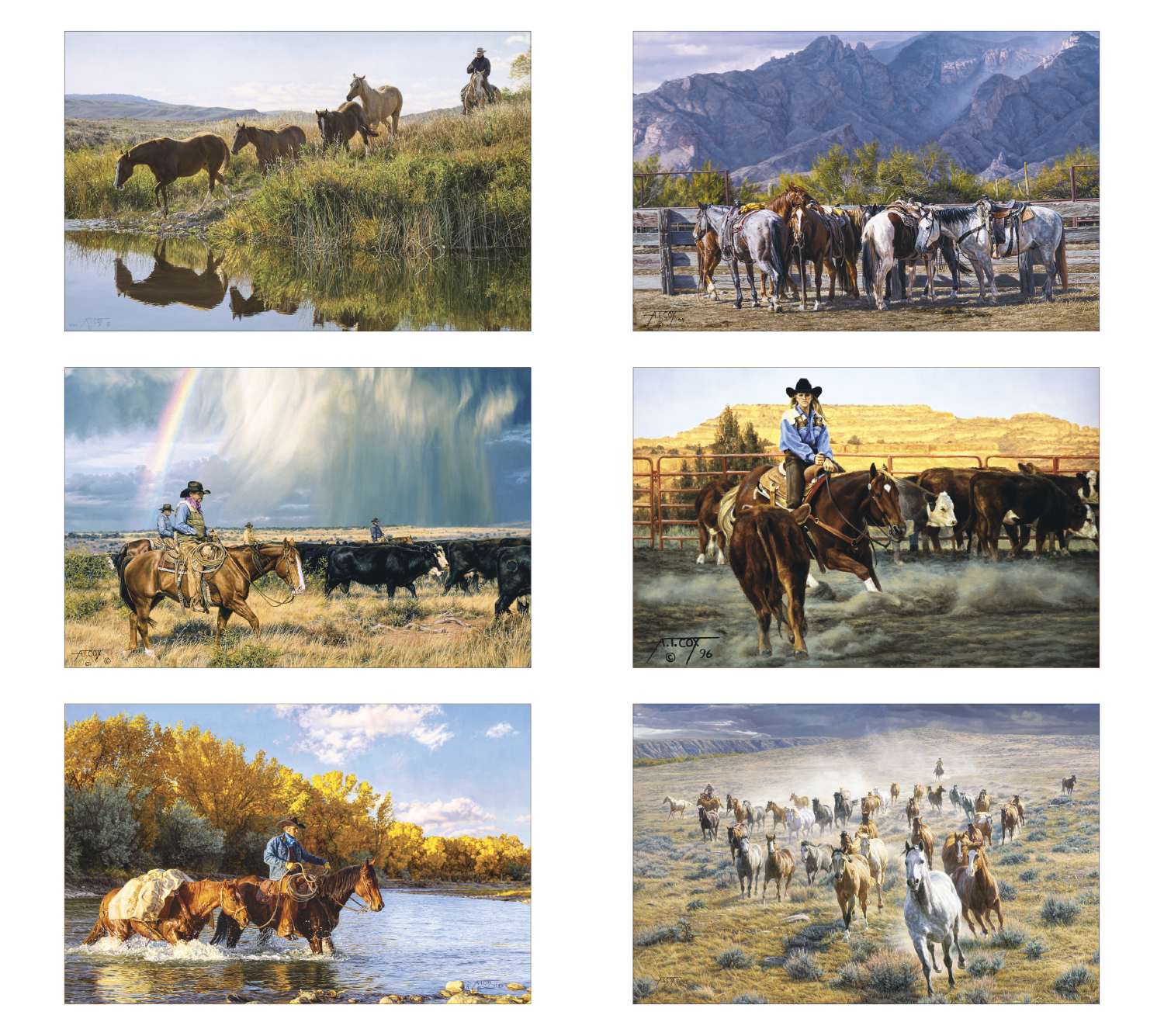 Triumph® Calendars American West by Tim Cox Calendar 35