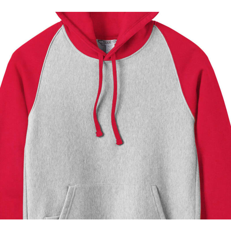 Team 365 Unisex Zone HydroSport™ Heavyweight Colorblock Hooded Sweatshirt 10