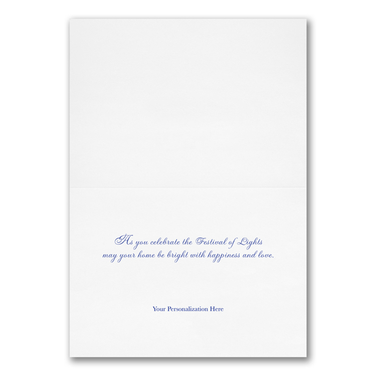 Star Of Hanukkah Holiday Card 4