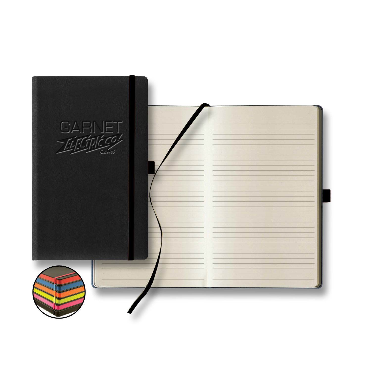Castelli Tucson Edge Medio Lined Ivory Page Journal 10