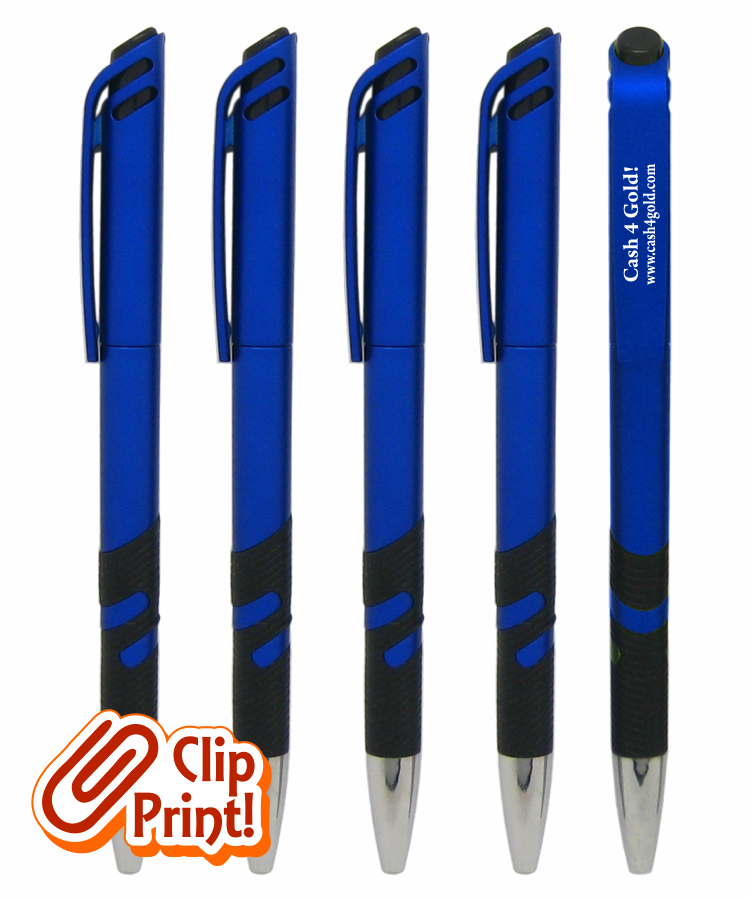 Colored "Premier" Twist Pen with Print on Clip 2