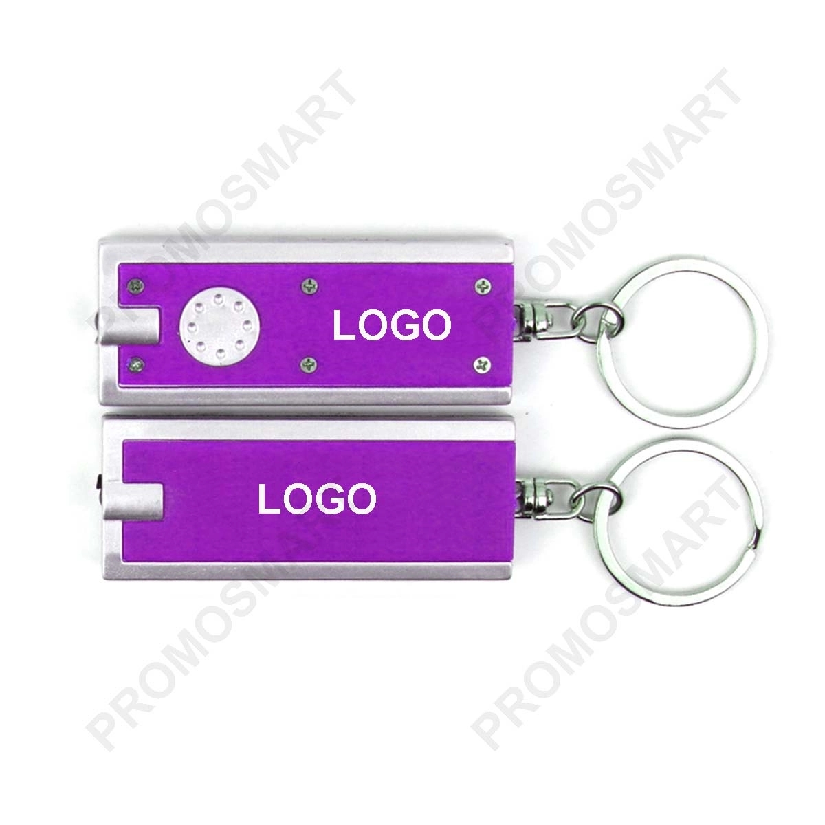 Solid Color Led Keychain 2