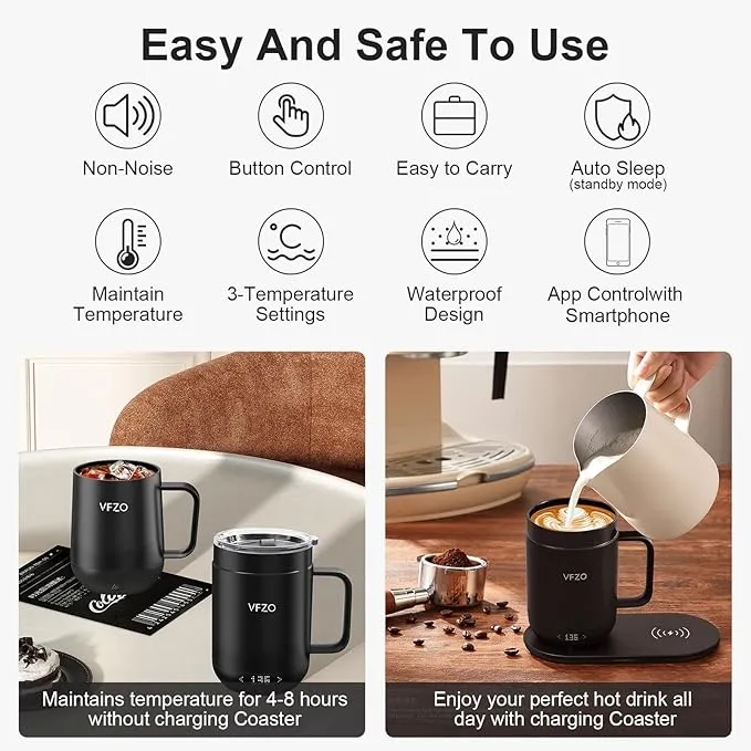 16Oz Temperature Control Smart Mug 5