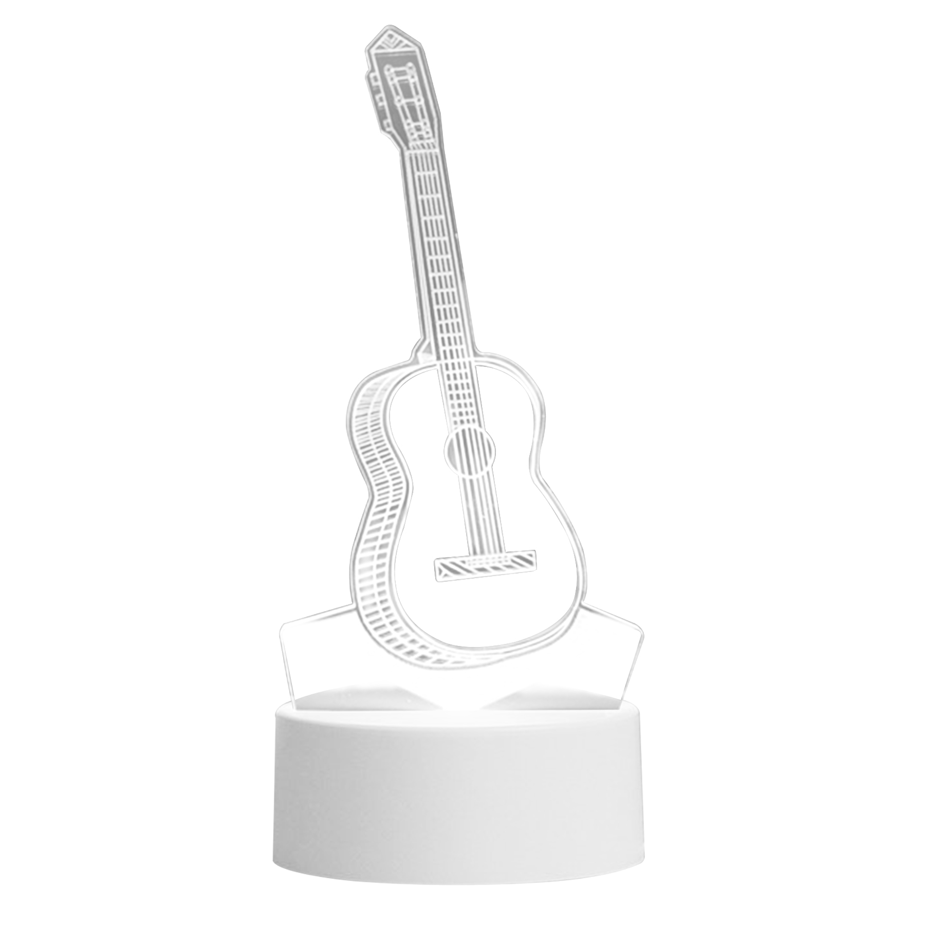 Gerda Guitar USB LED Night Light 2
