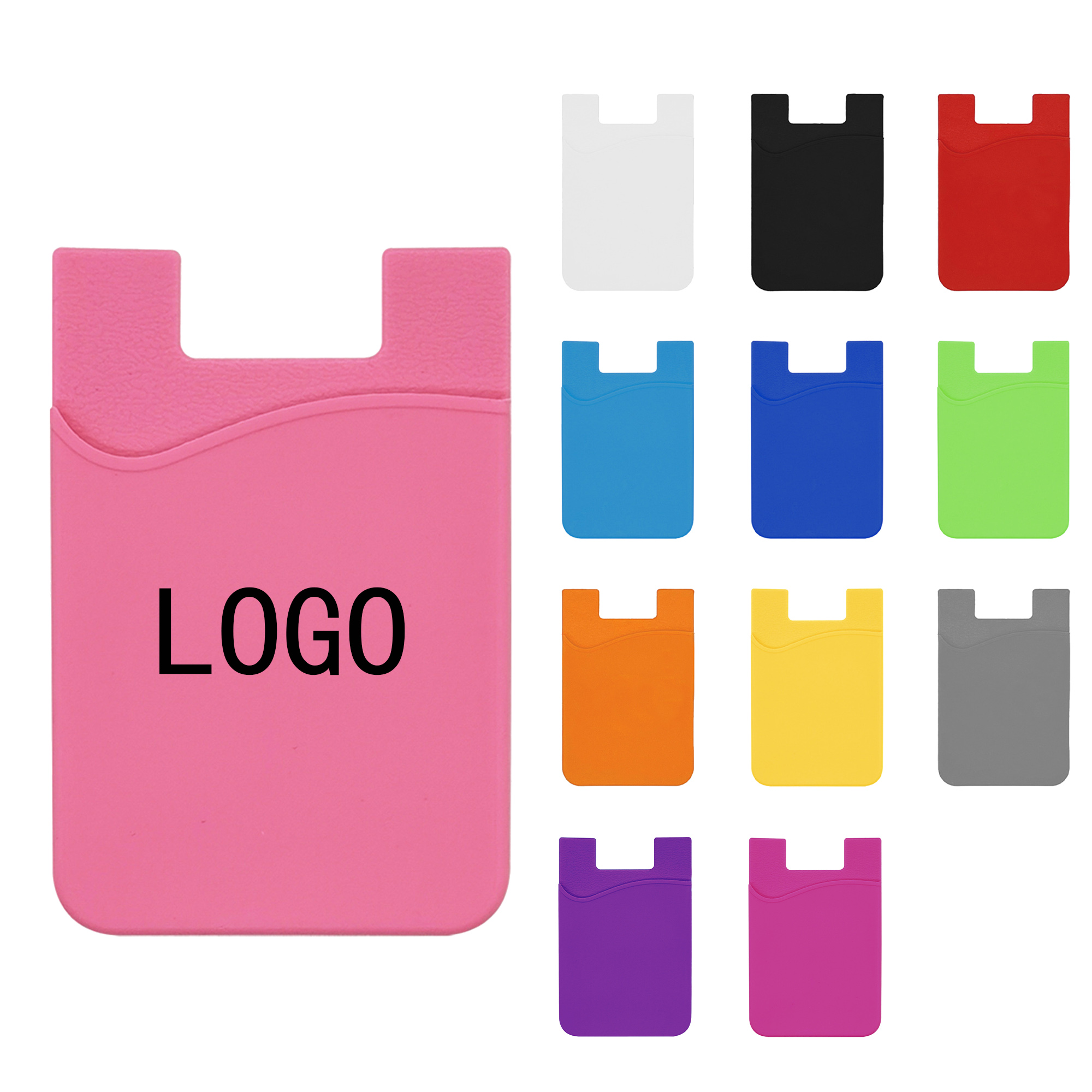 Silicone Mobile Phone Card Bank Card Back Adhesive 1