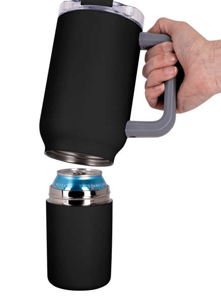 Key West 22 oz SS Travel Mug w/Can Cooler 349