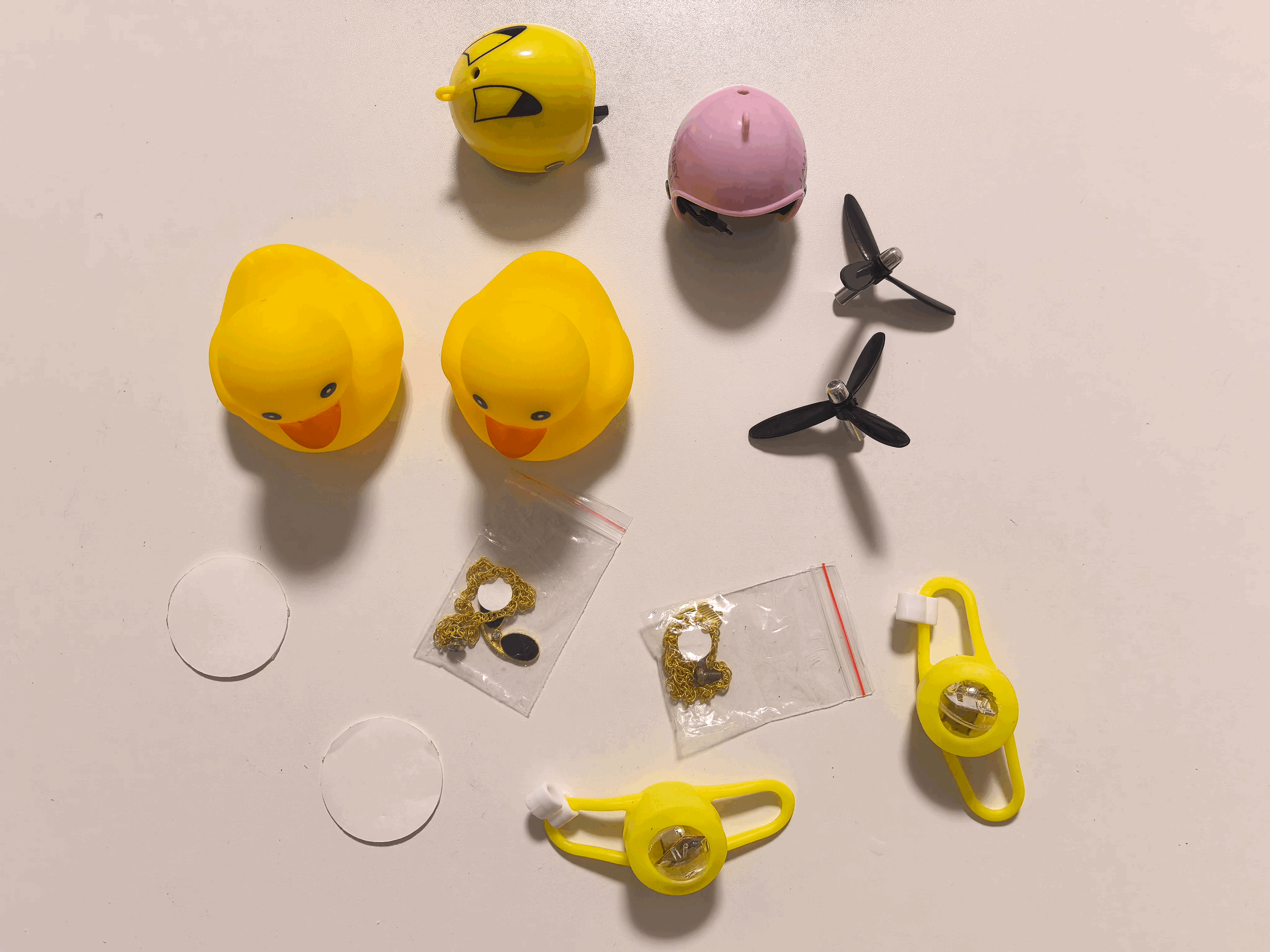 Duck Bicycle Horns with Propeller Helmet 5