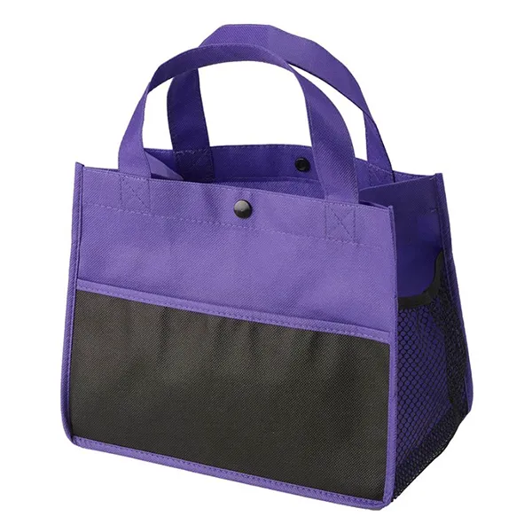Mini Snap Non-Woven Lunch Totes 4