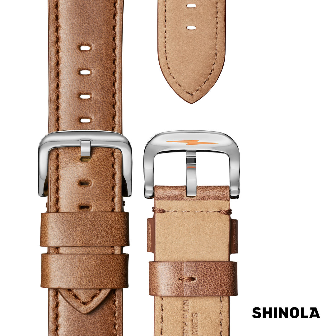 Shinola® Runwell Watch - Stone Blue/Tan 21