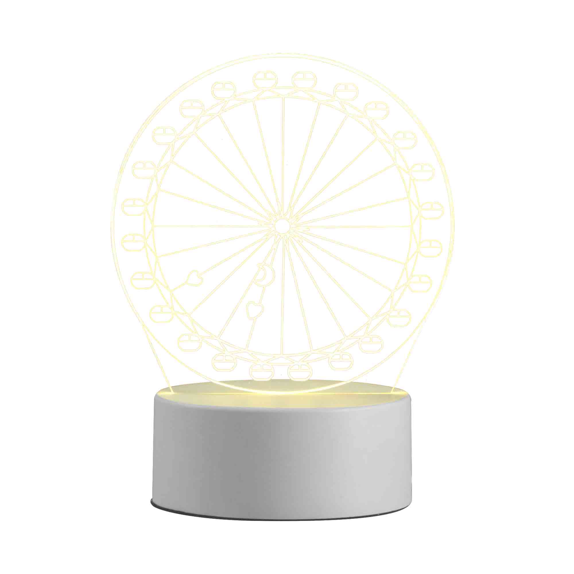 3D Creative Visualization Lamp 4