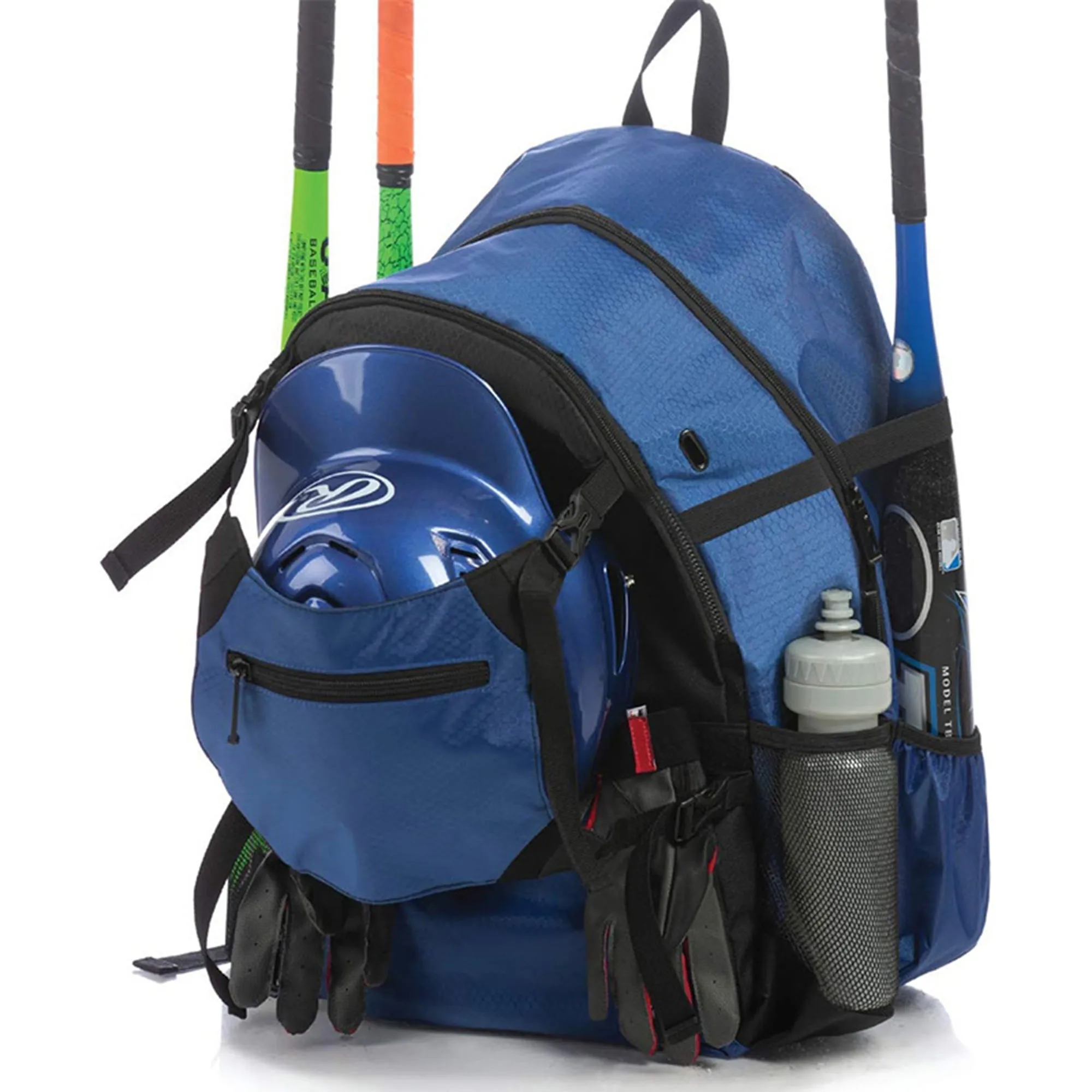 Baseball Backpack W/ Helmet Pocket 3