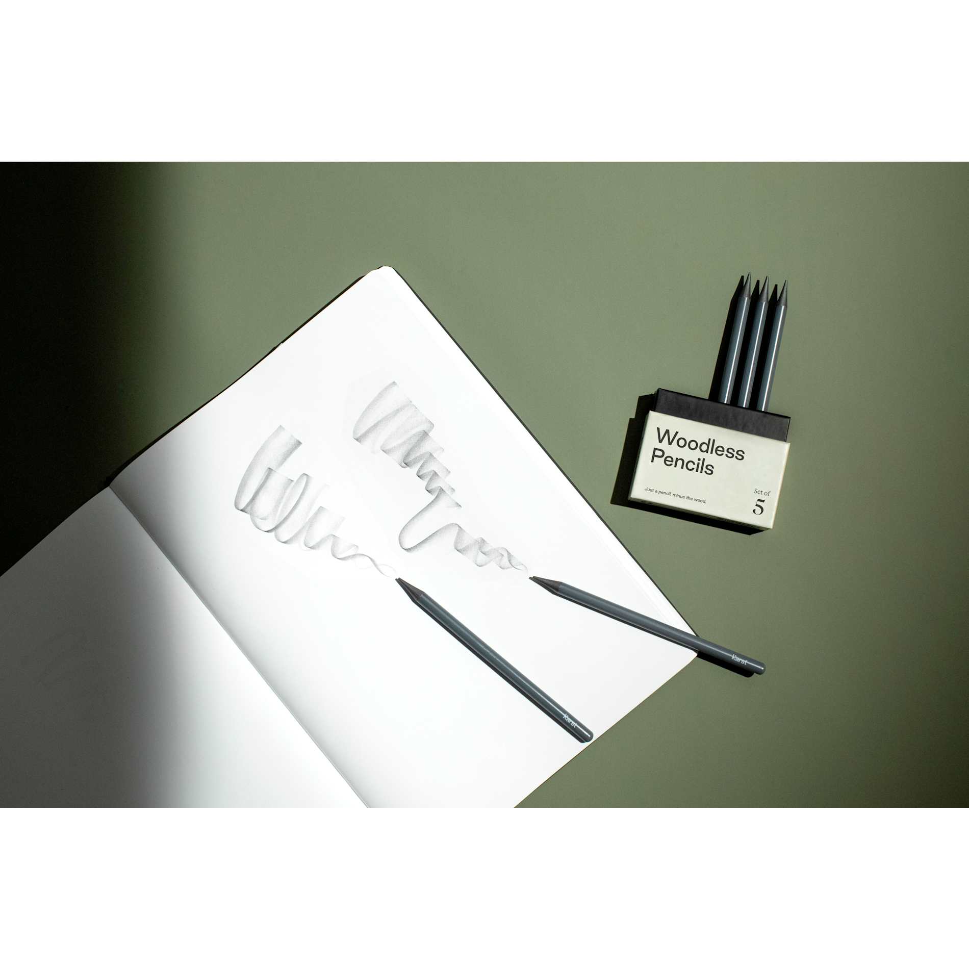 Woodless Graphite Pencils