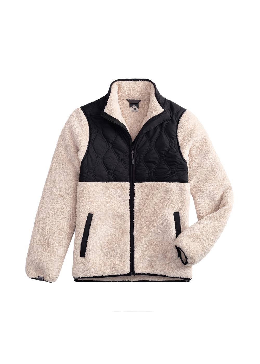 Storm Creek Women's Teddy Quilted Teddy Fleece Jacket 5