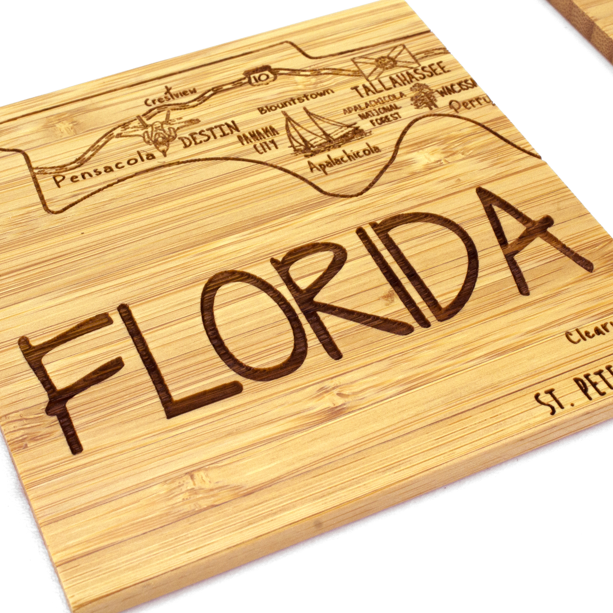 Florida Puzzle Coaster Set 13