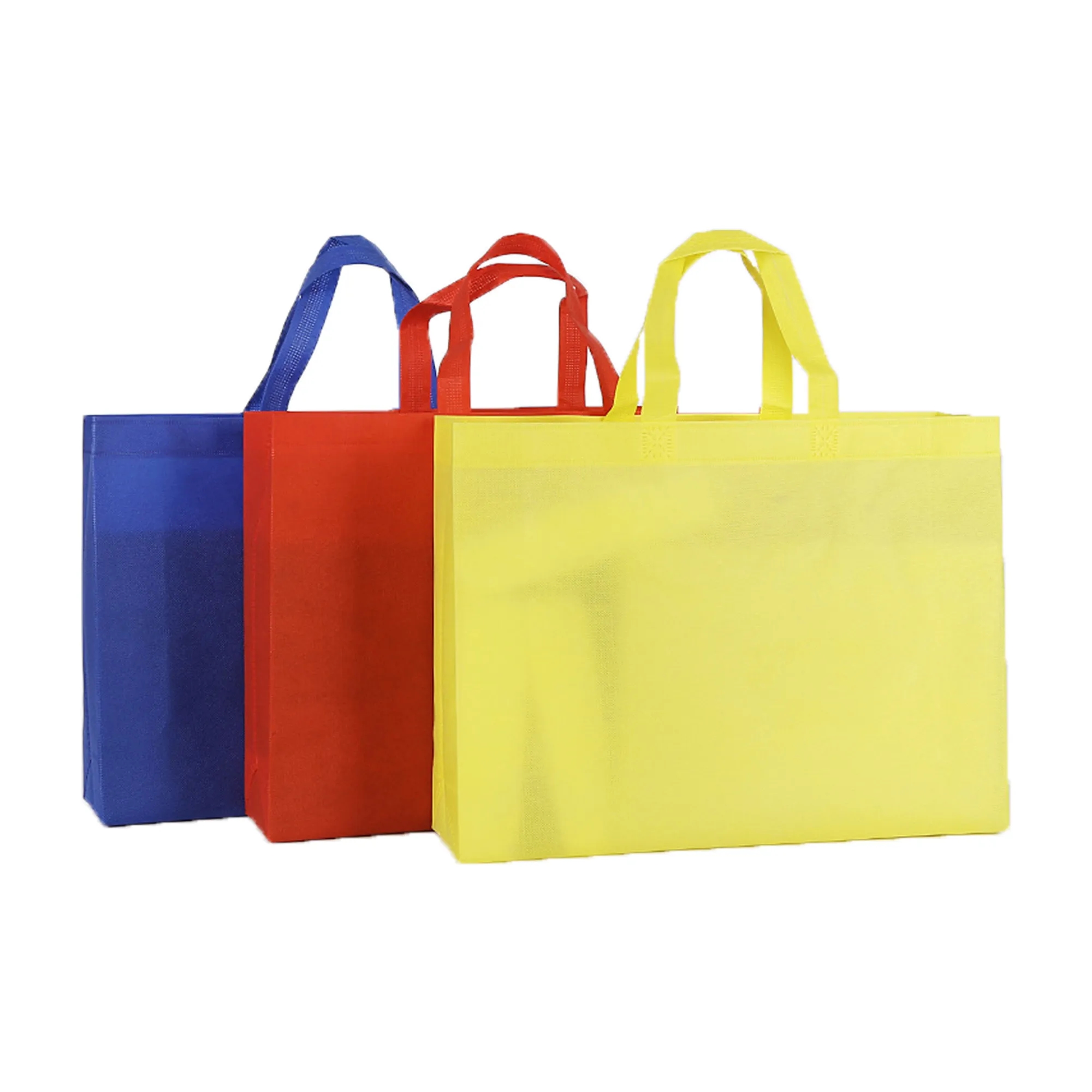 Big Horizontal Non Woven Bag With Handle 2