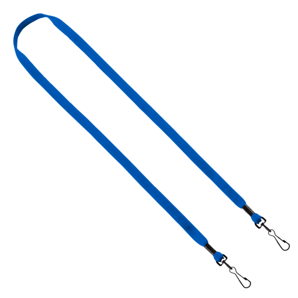 1/2" Cotton Double Swivel Hook Lanyard 25