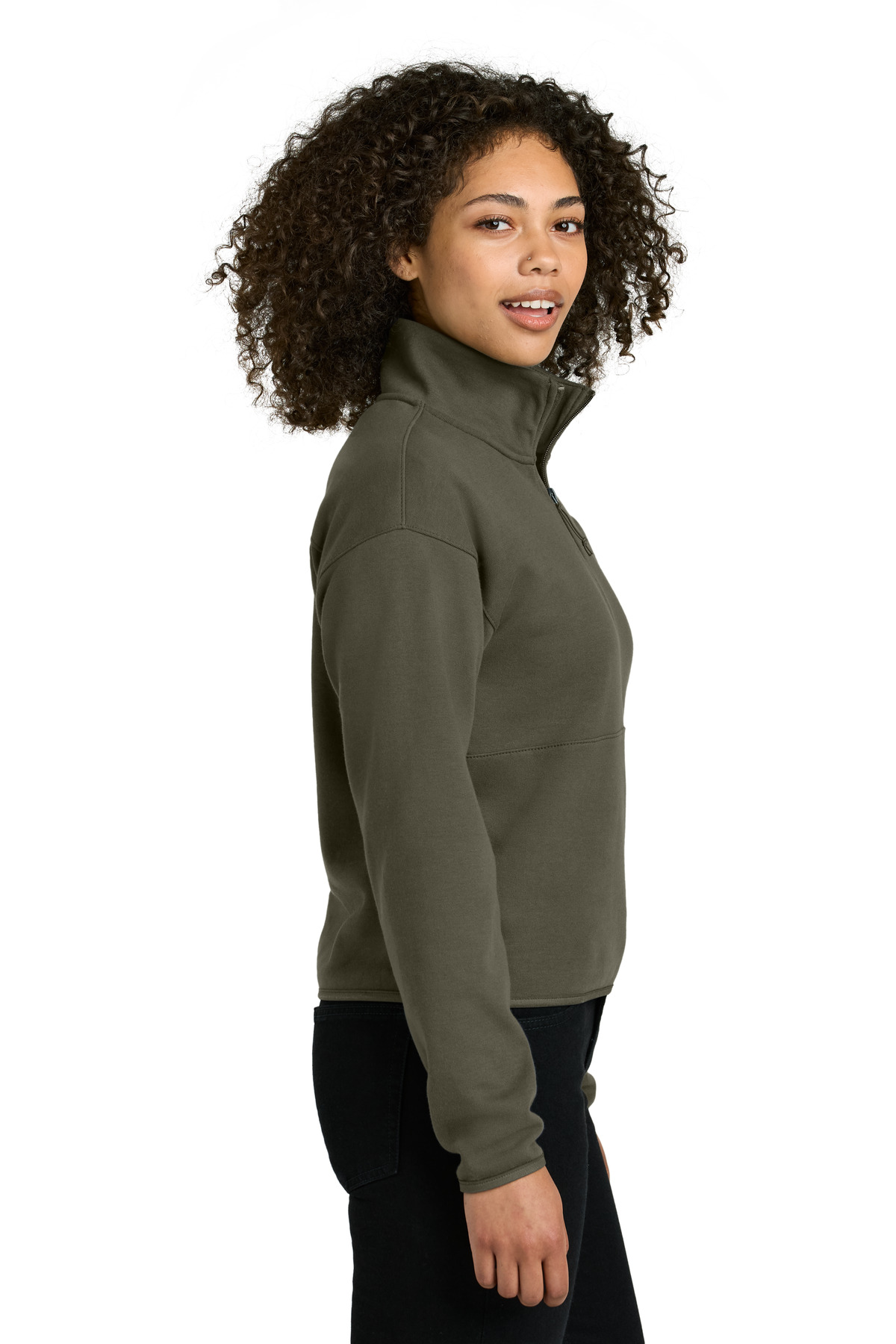 The North Face Women's Double-Knit 1/2-Zip Fleece NF0A8C5H 14