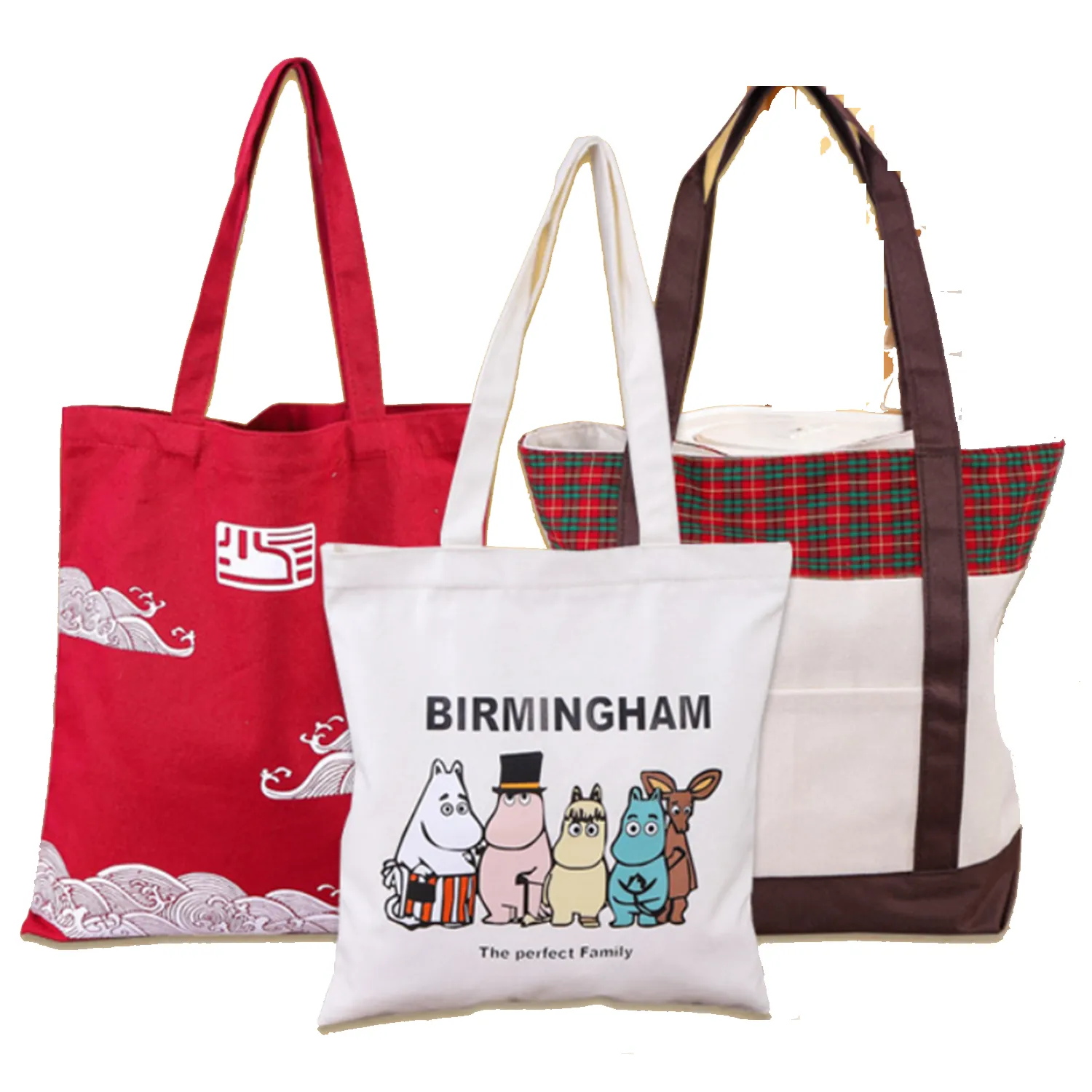 Canvas Bag With Zipper, custom tote bag with logo imprint 6