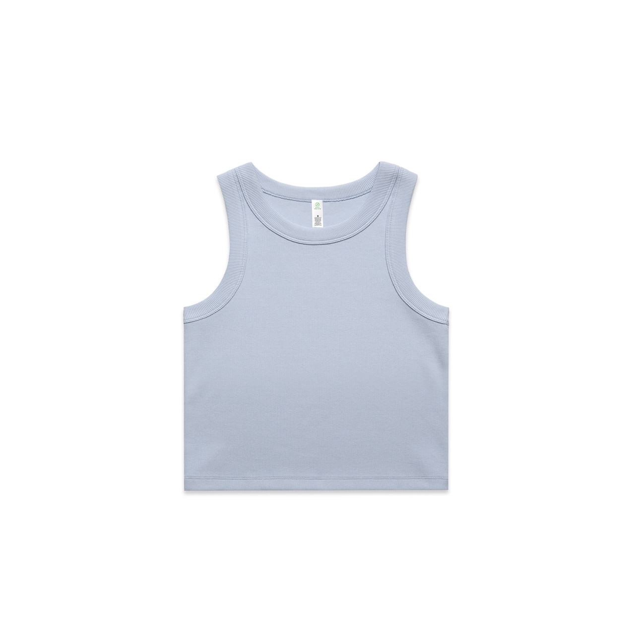 Wo's Organic Rib Crop Tank | 4064G 10