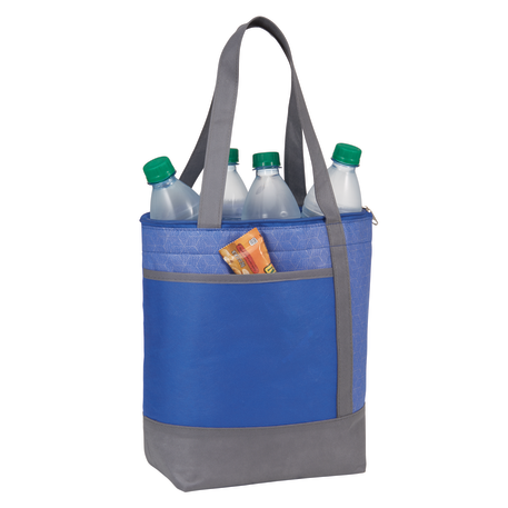 Chrome Non-Woven 9 Can Lunch Cooler 66