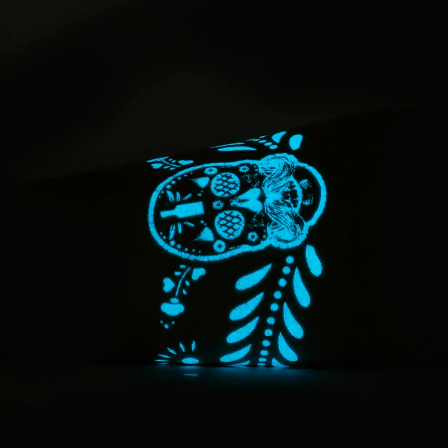 Custom Glow Green Tattoos 5