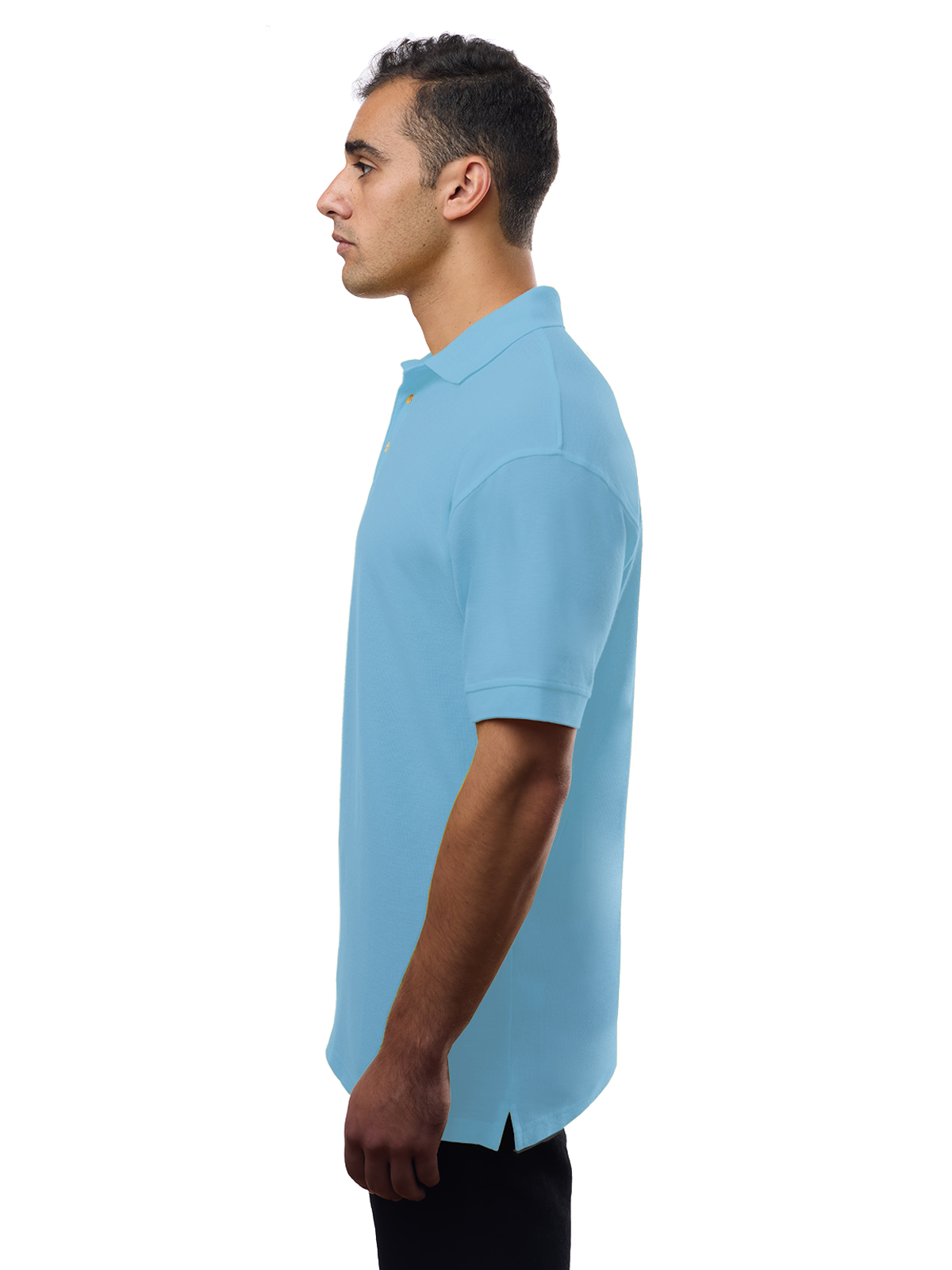 Blue Generation - Men's Pocketless Superblend Short Sleeve Polo 12