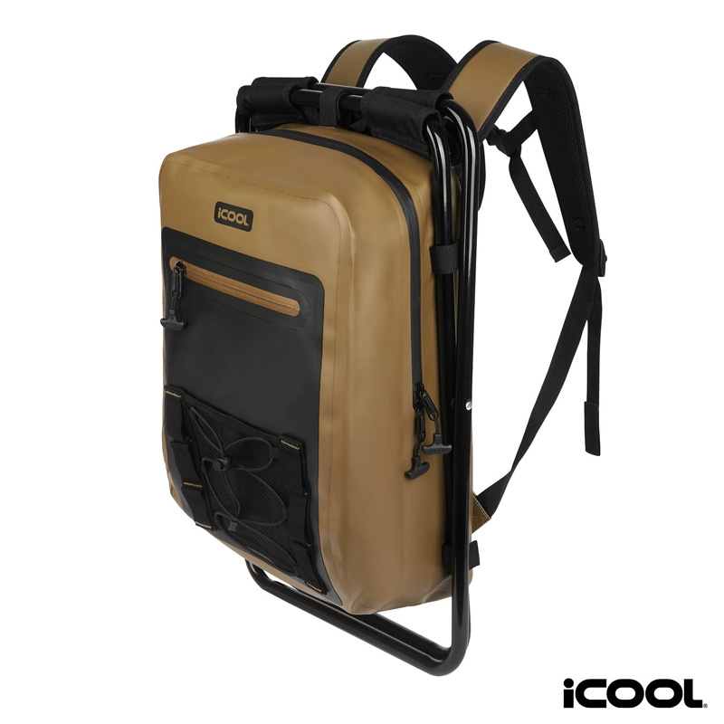 iCOOL Teton Waterproof 20L Laptop Backpack Chair 25
