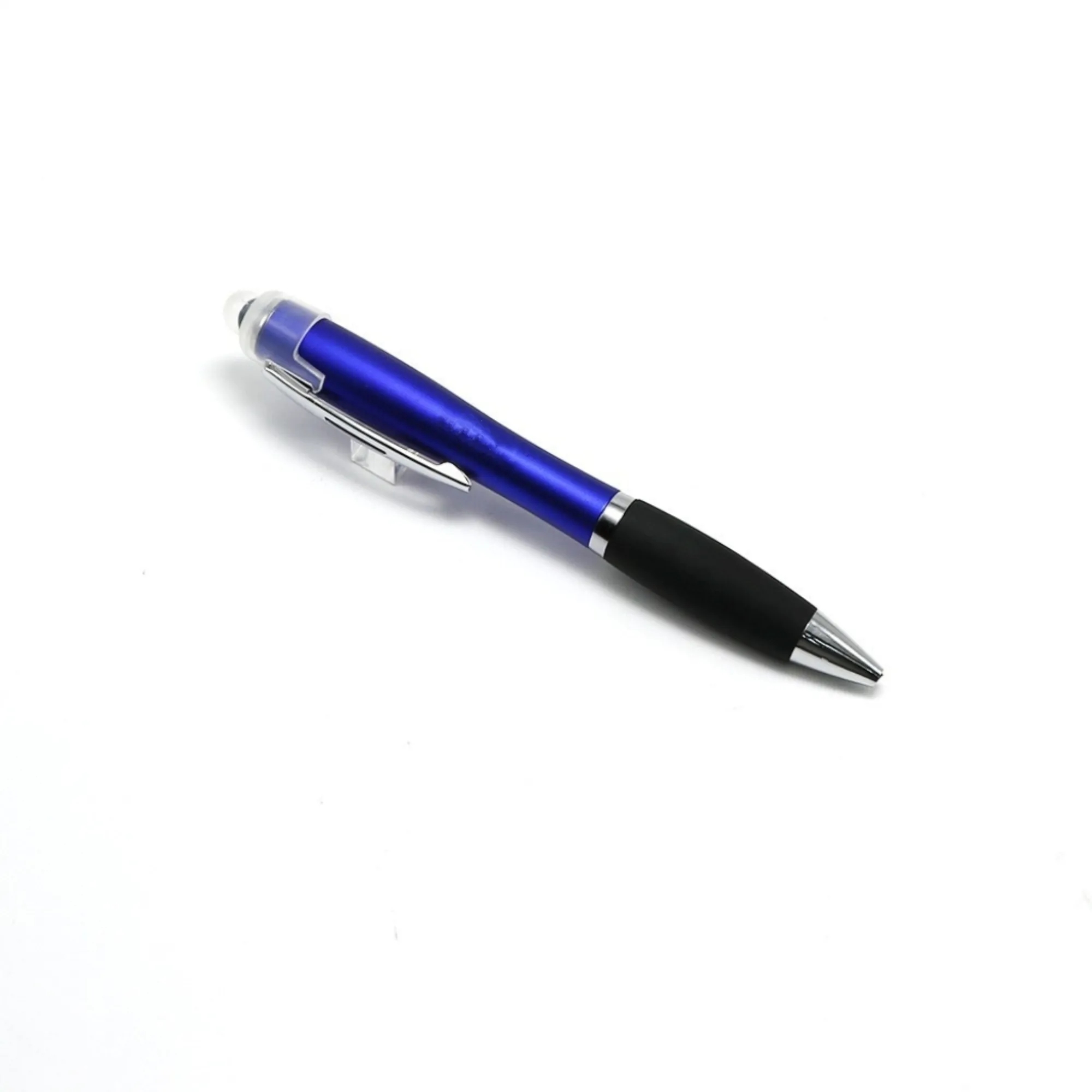 Laser Logo Advertising Pen, Colorful Plastic Rotating Ballpo 7