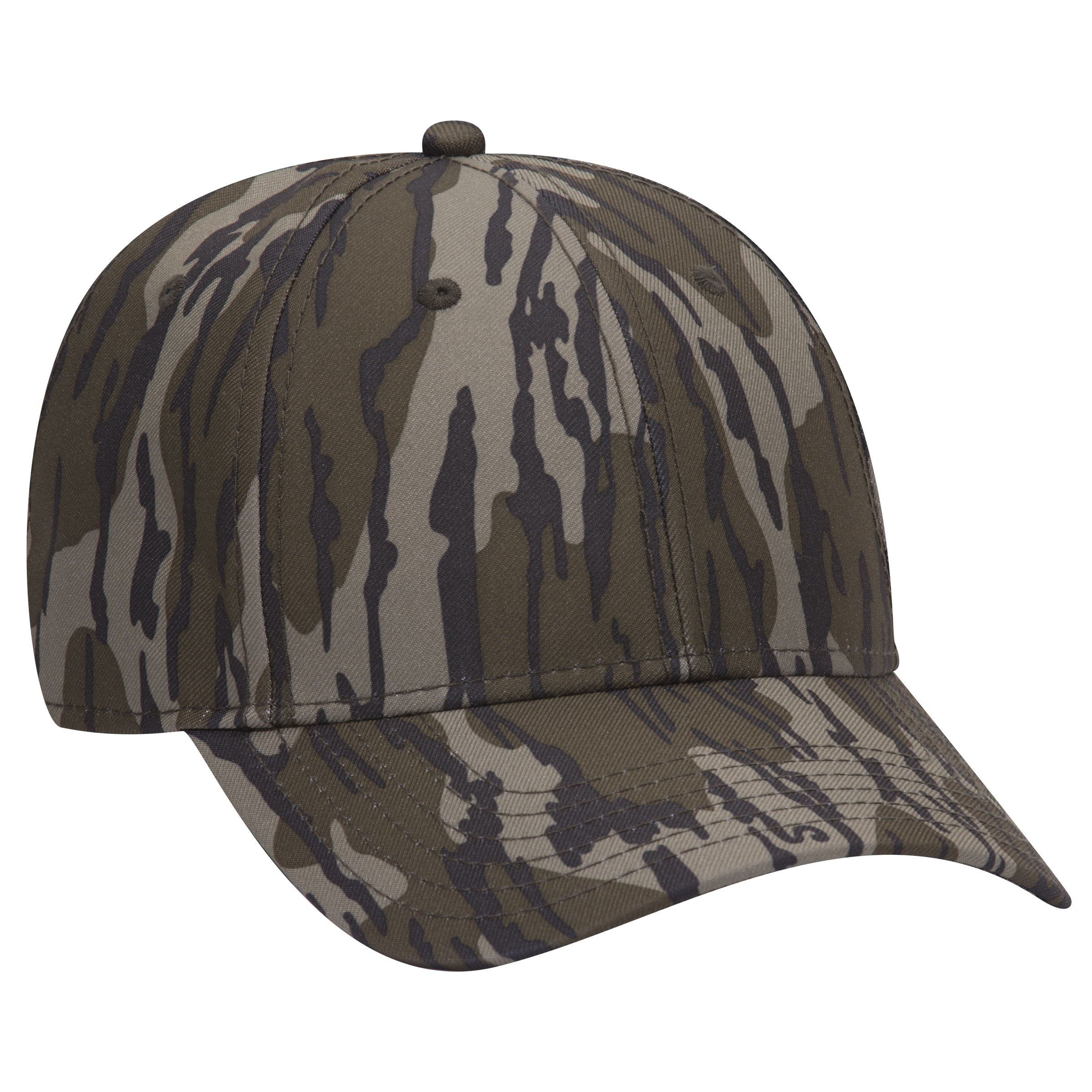 OTTO CAP® Mossy Oak Camouflage 6 Panel Low Profile Baseball Cap 3