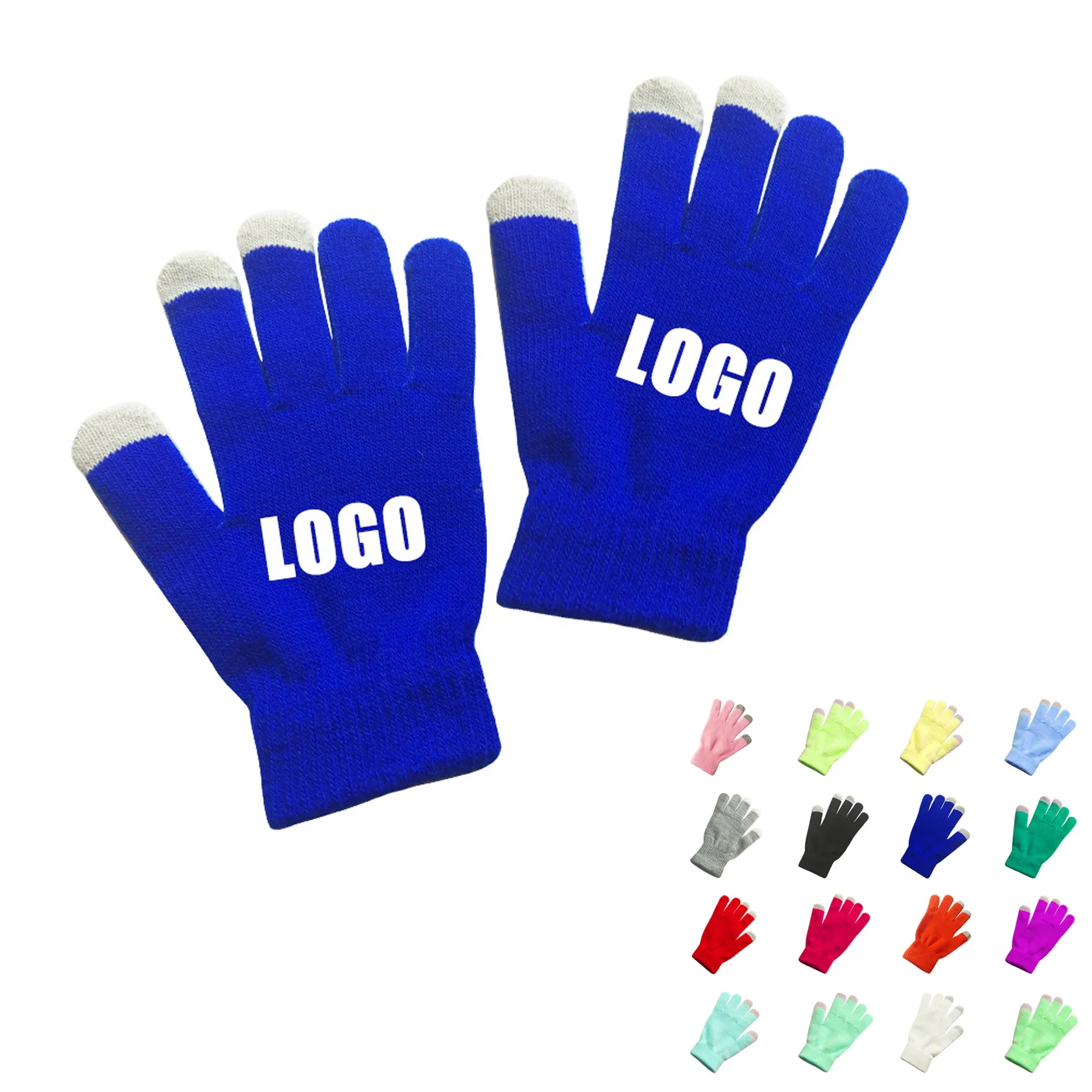 Winter Touchscreen Knit Gloves 2