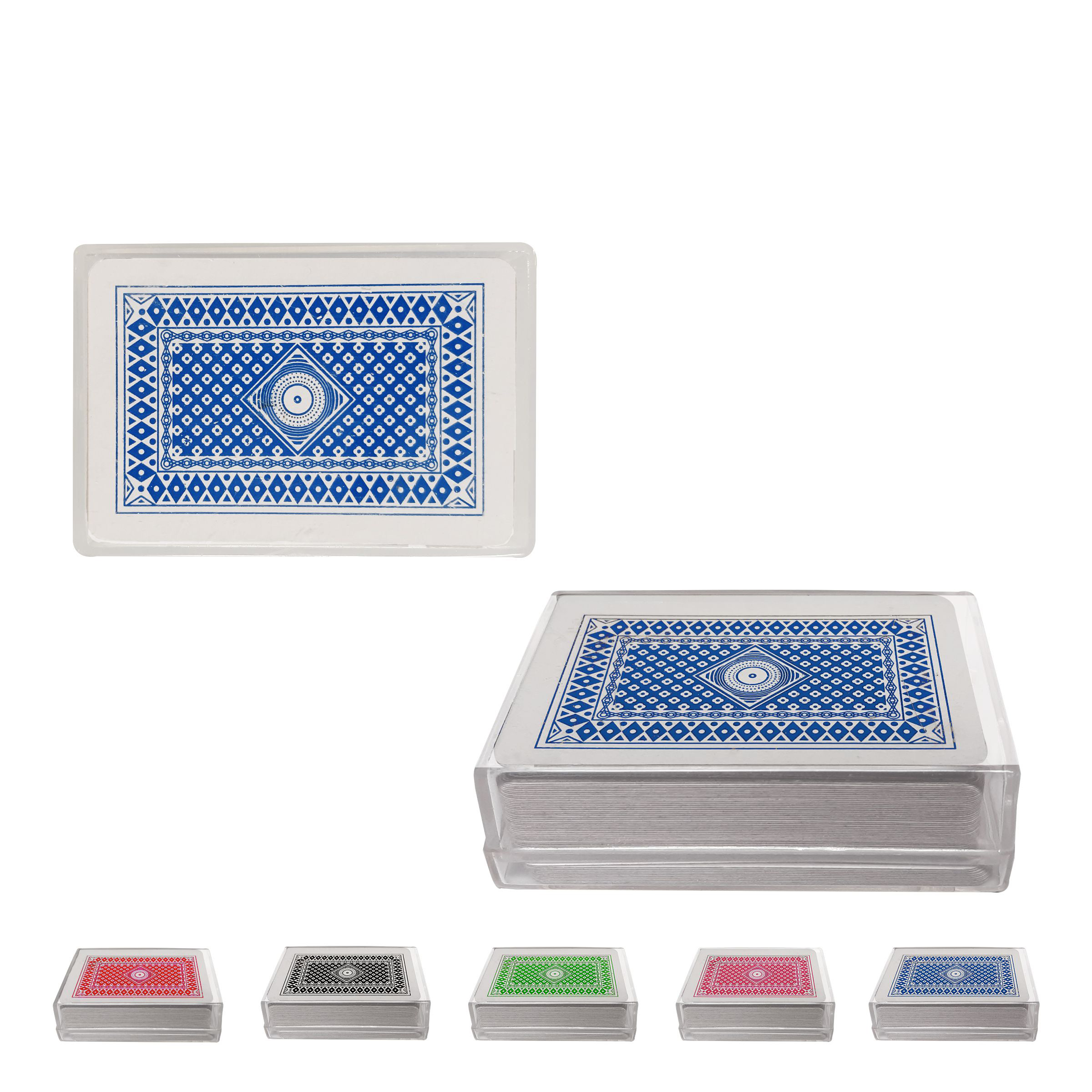 Compact Miniature Playing Card Deck 2 1/4" - Casino Puzzles Tricks 3