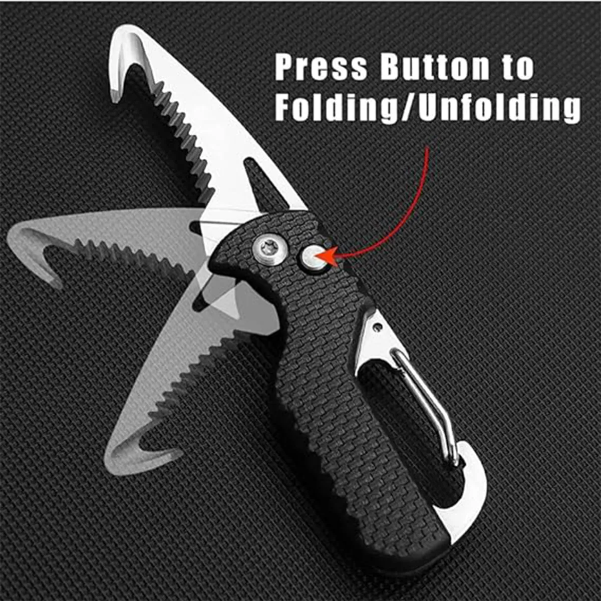 Safety And Useful Compact Mini Folding Keychain Knife 3