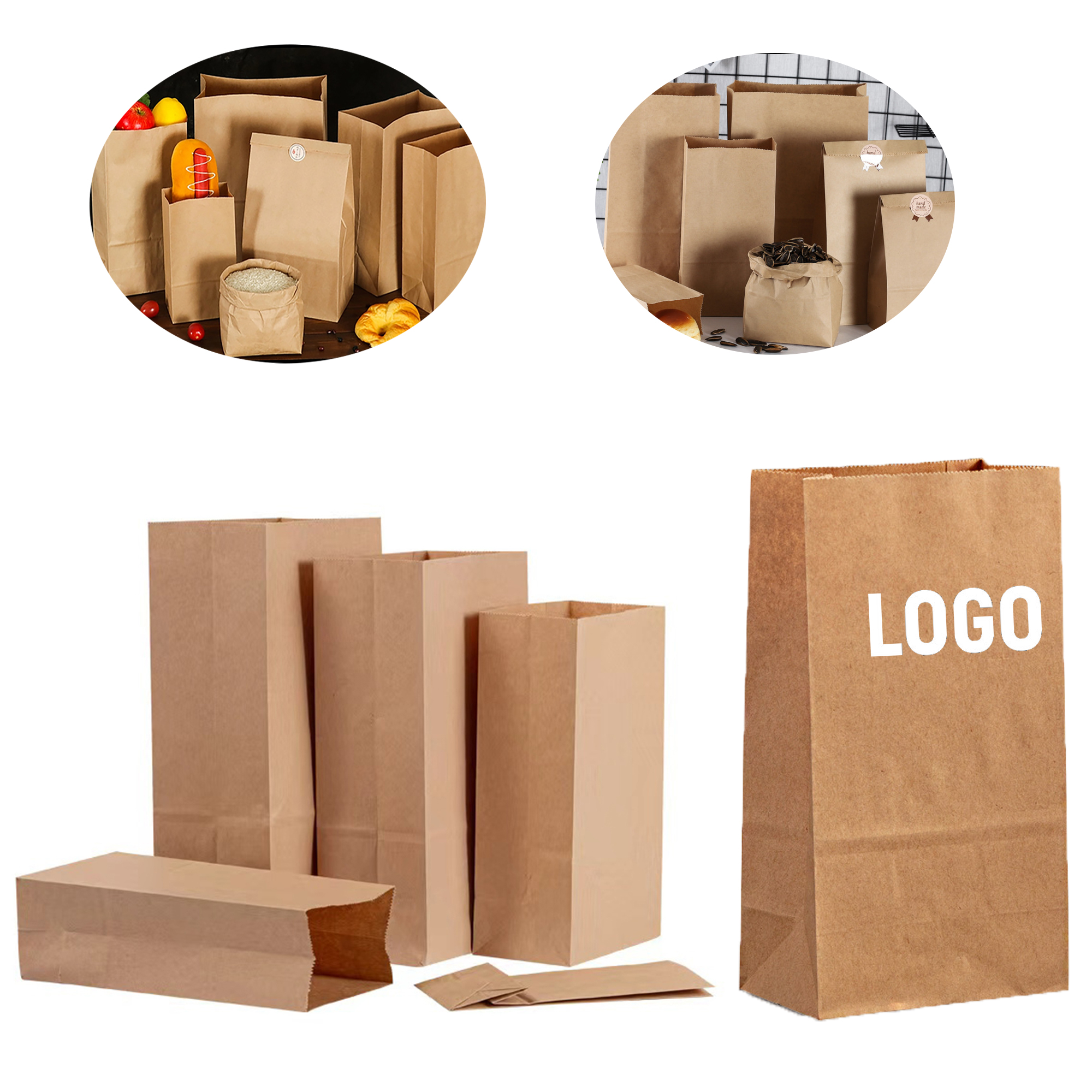 Large Paper Grocery Bags 2