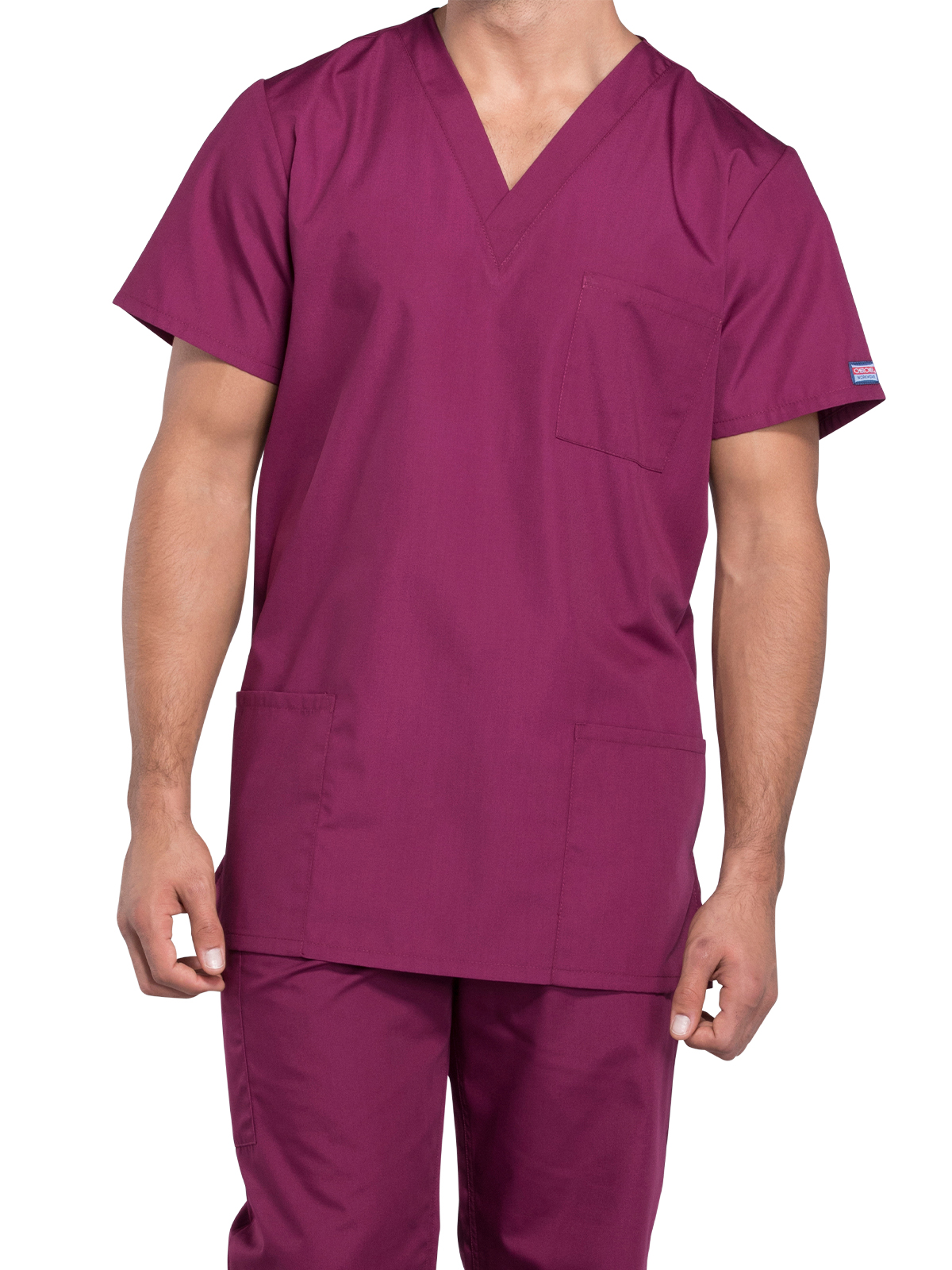Cherokee - Workwear Originals - Unisex 3-Pocket V-Neck Top 5