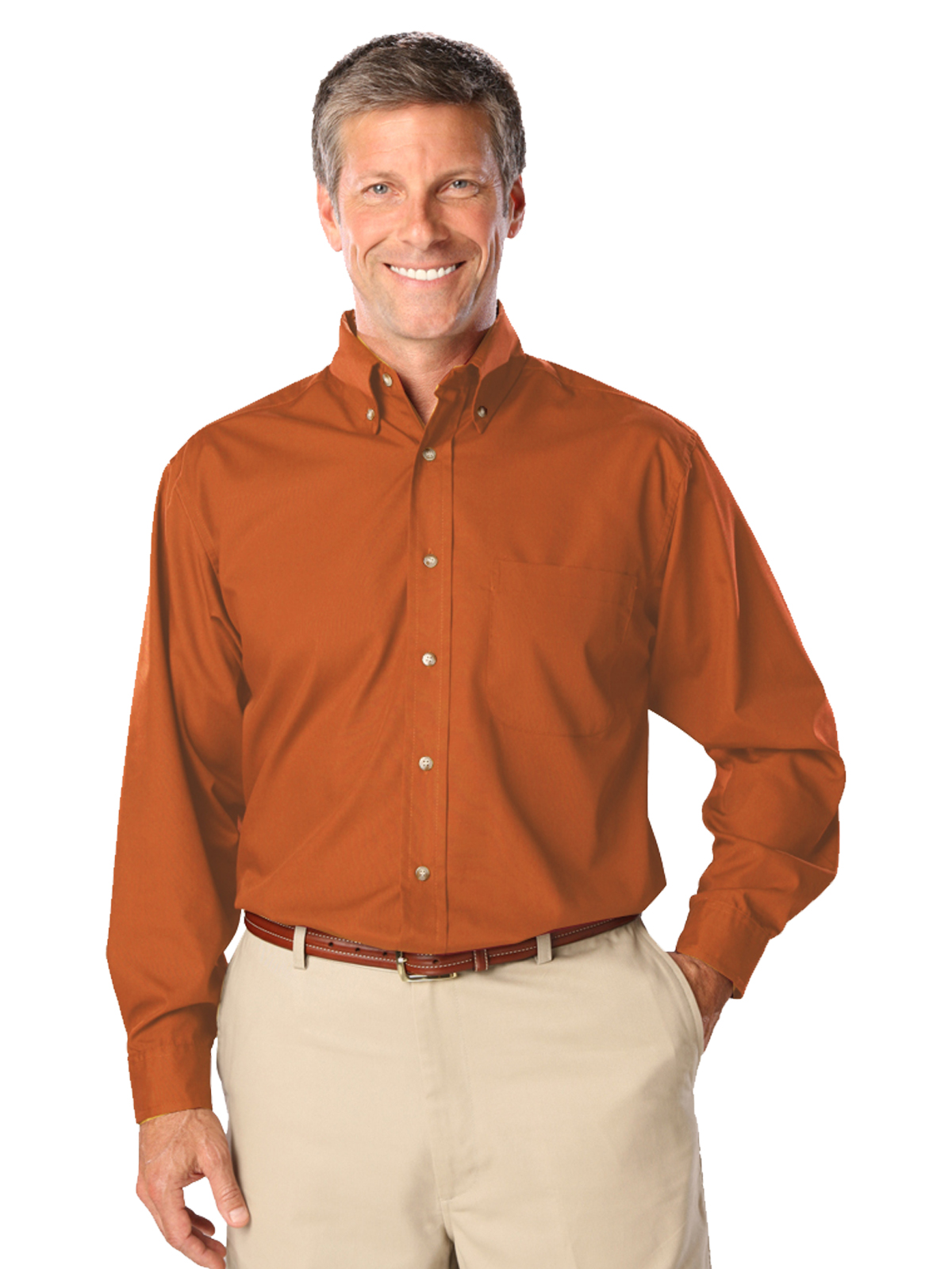 Blue Generation - Men's 1-Pocket Superblend Poplin Shirt 15